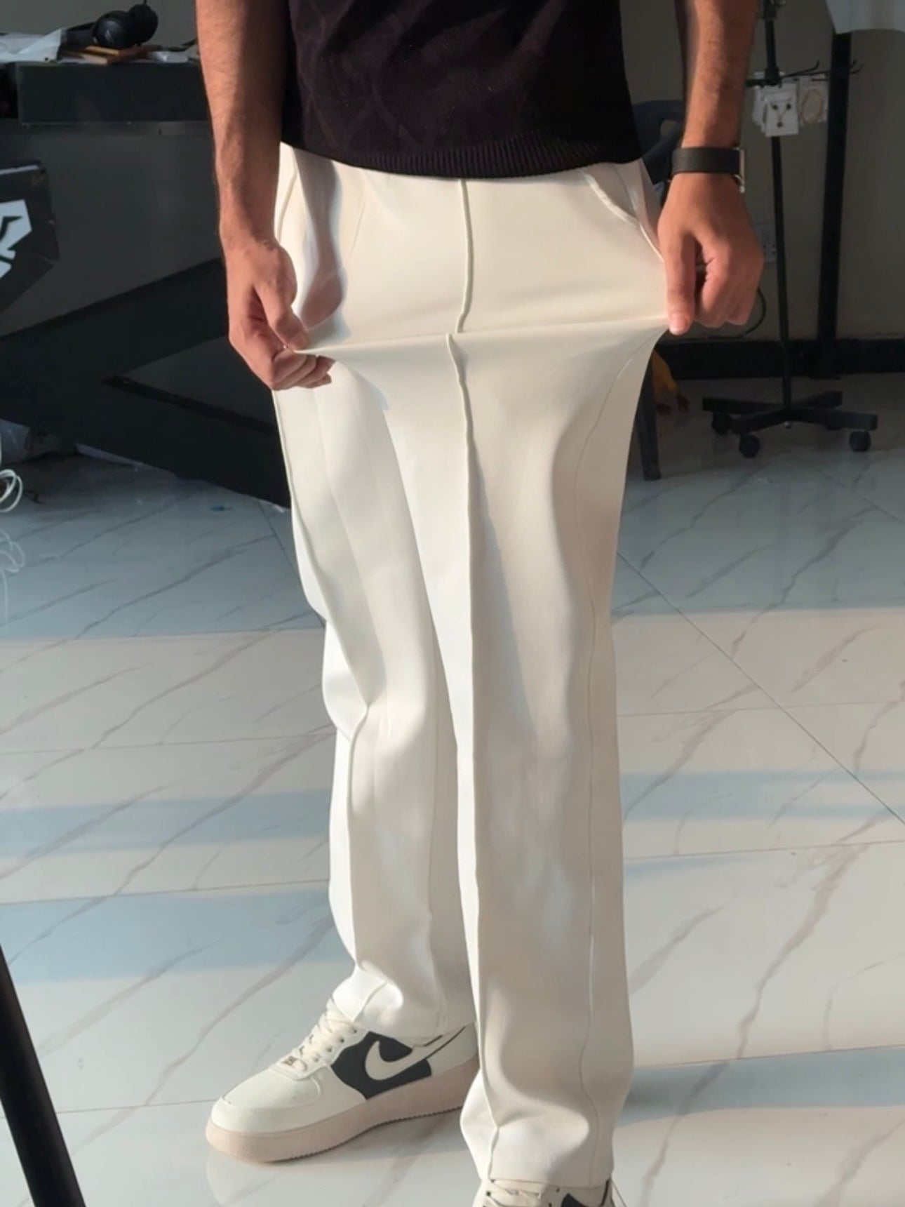 Scuba knitted Trousers