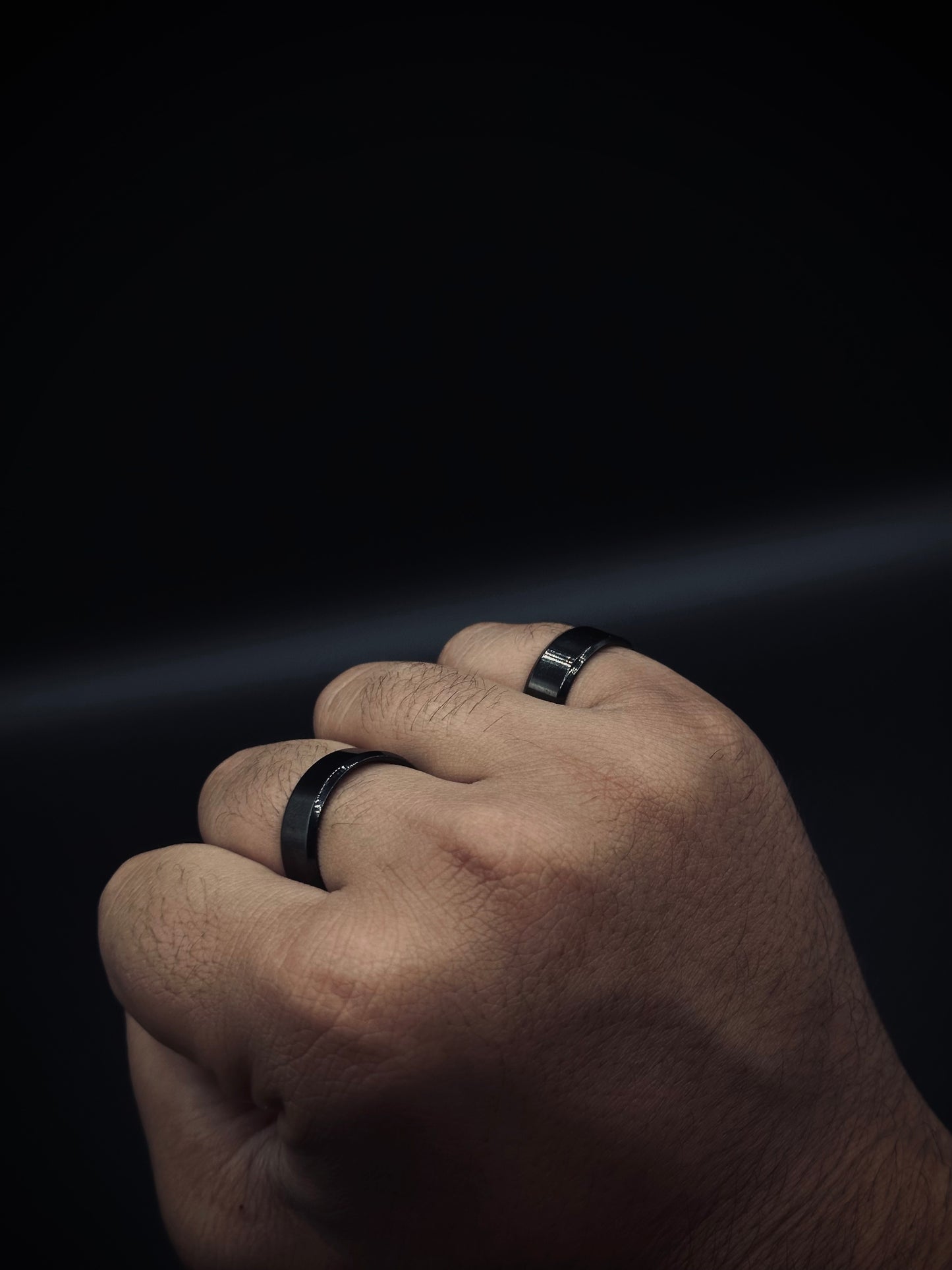 Arabic Aura With dragon bracelet, snake chain and black aura ring