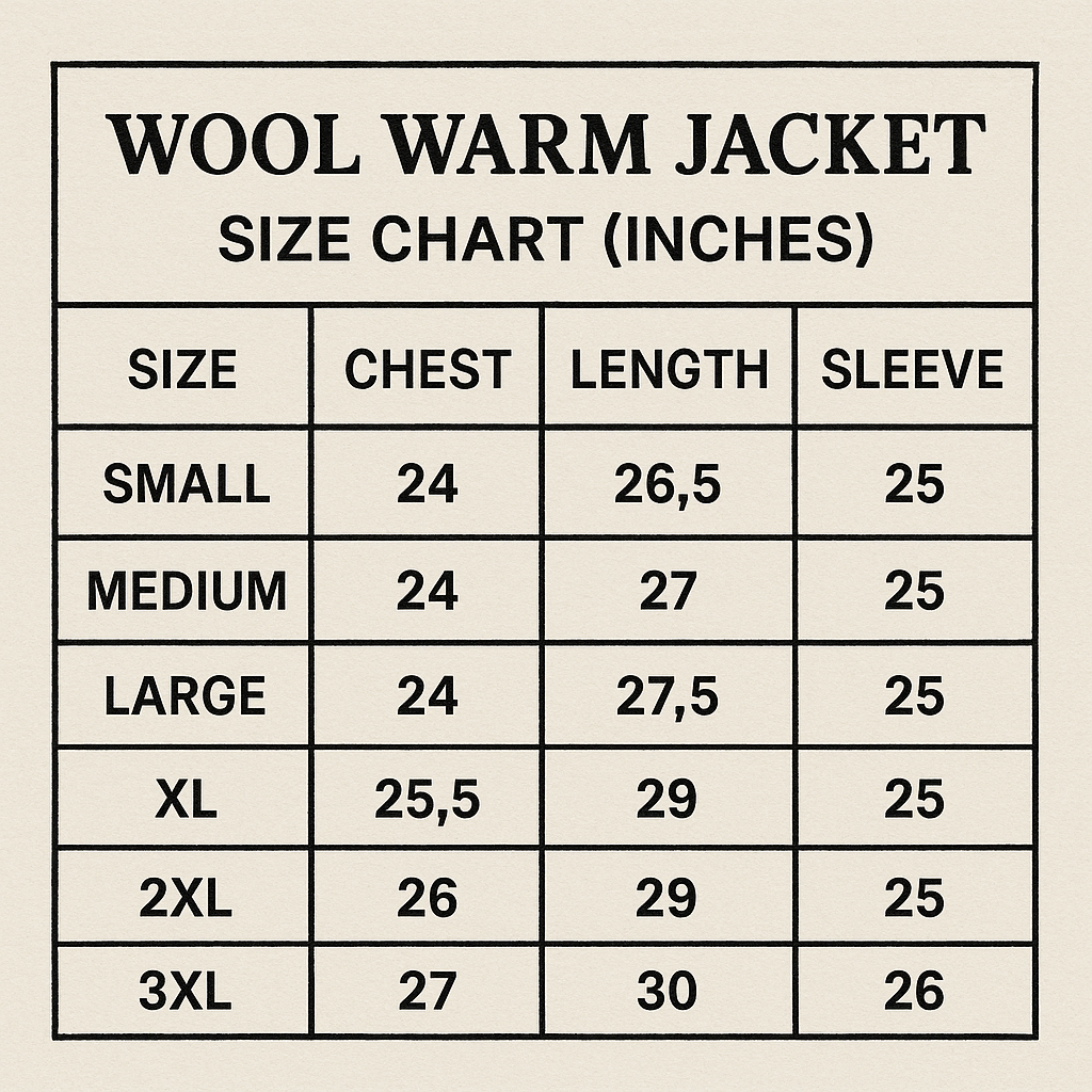 Wool Warm Jacket