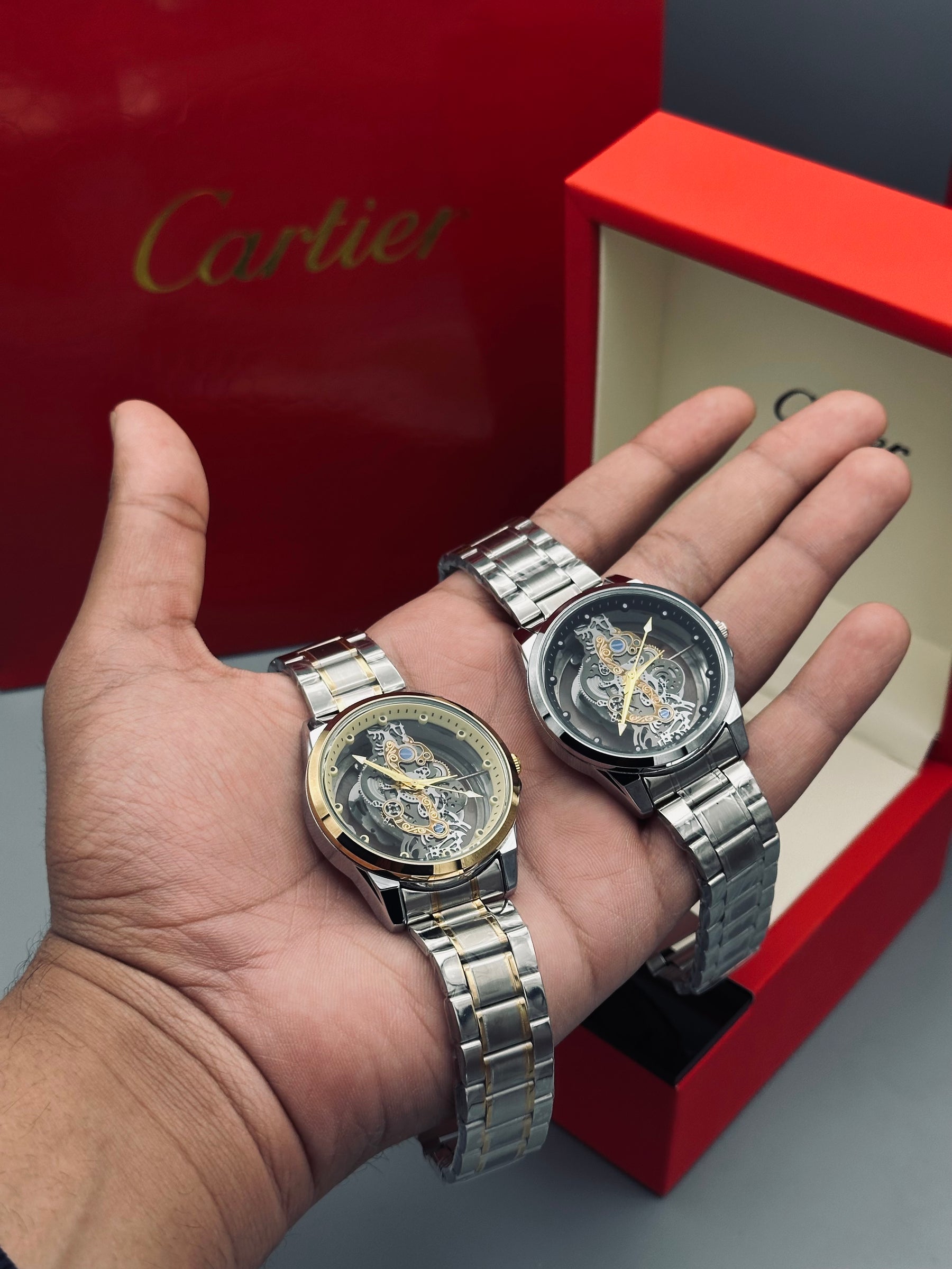 Cartier Skeleton Chain Watch