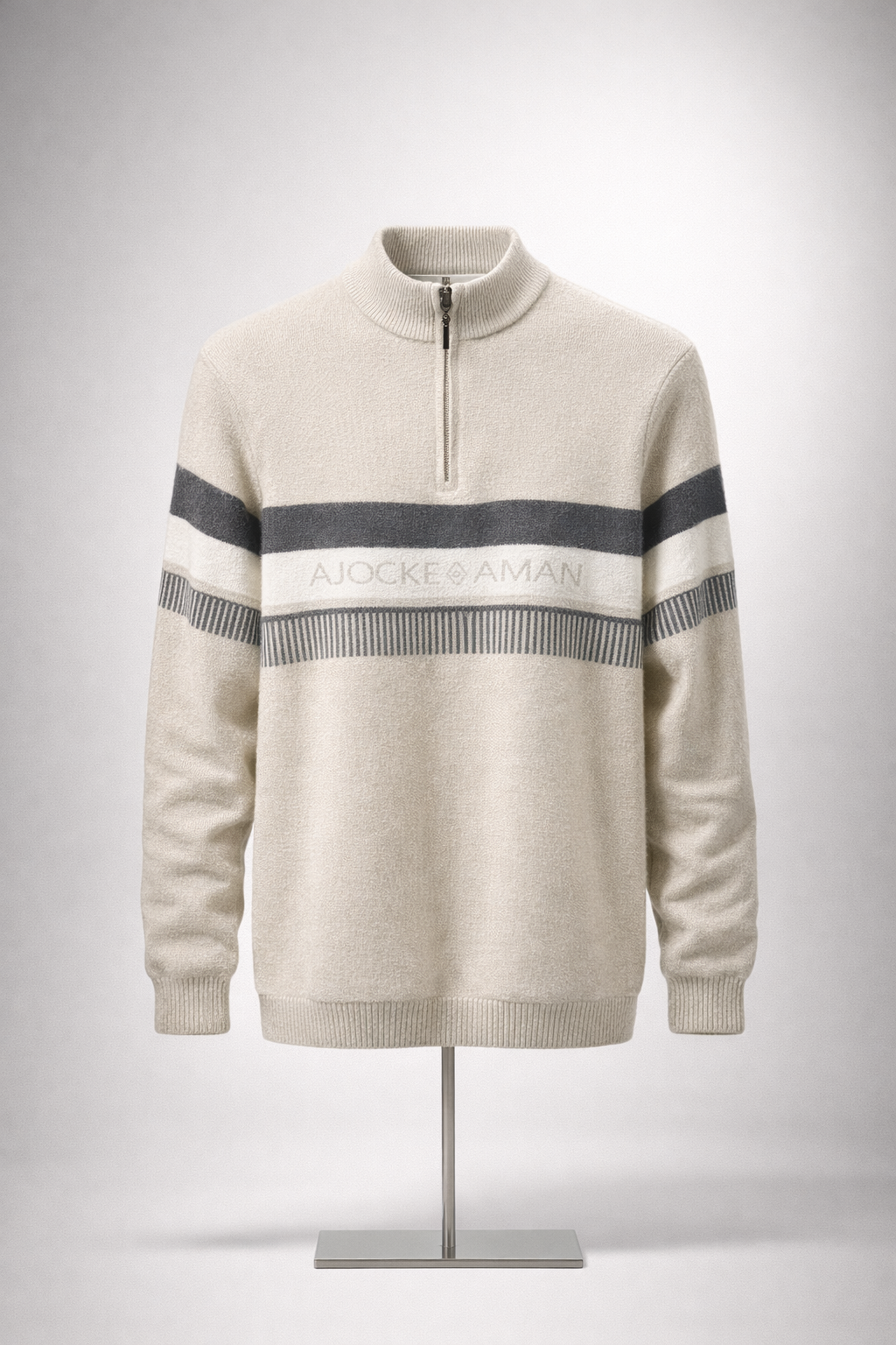 Premium Yarn Quater Zipper Jersey