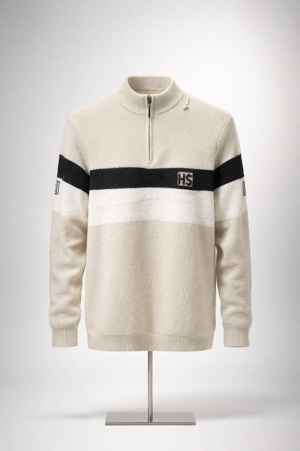 Premium Yarn Quater Zipper Jersey