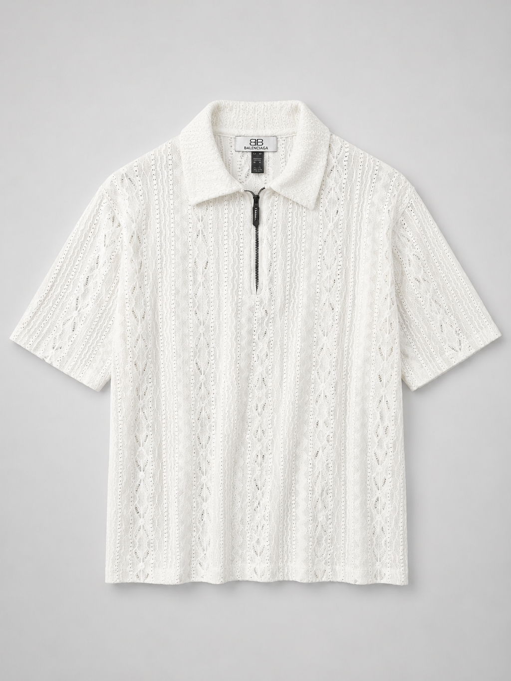 Monaco Crochet Polo