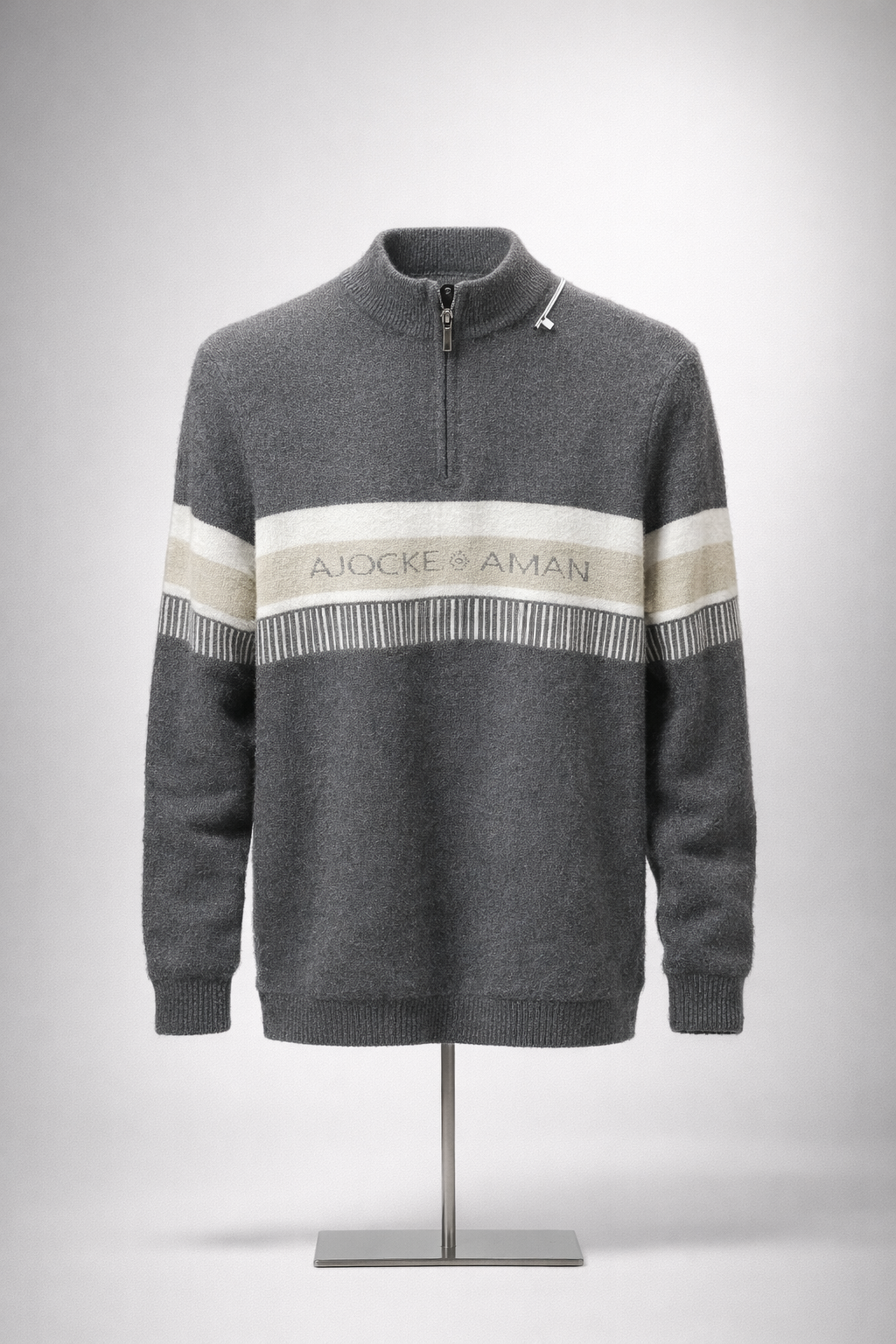 Premium Yarn Quater Zipper Jersey