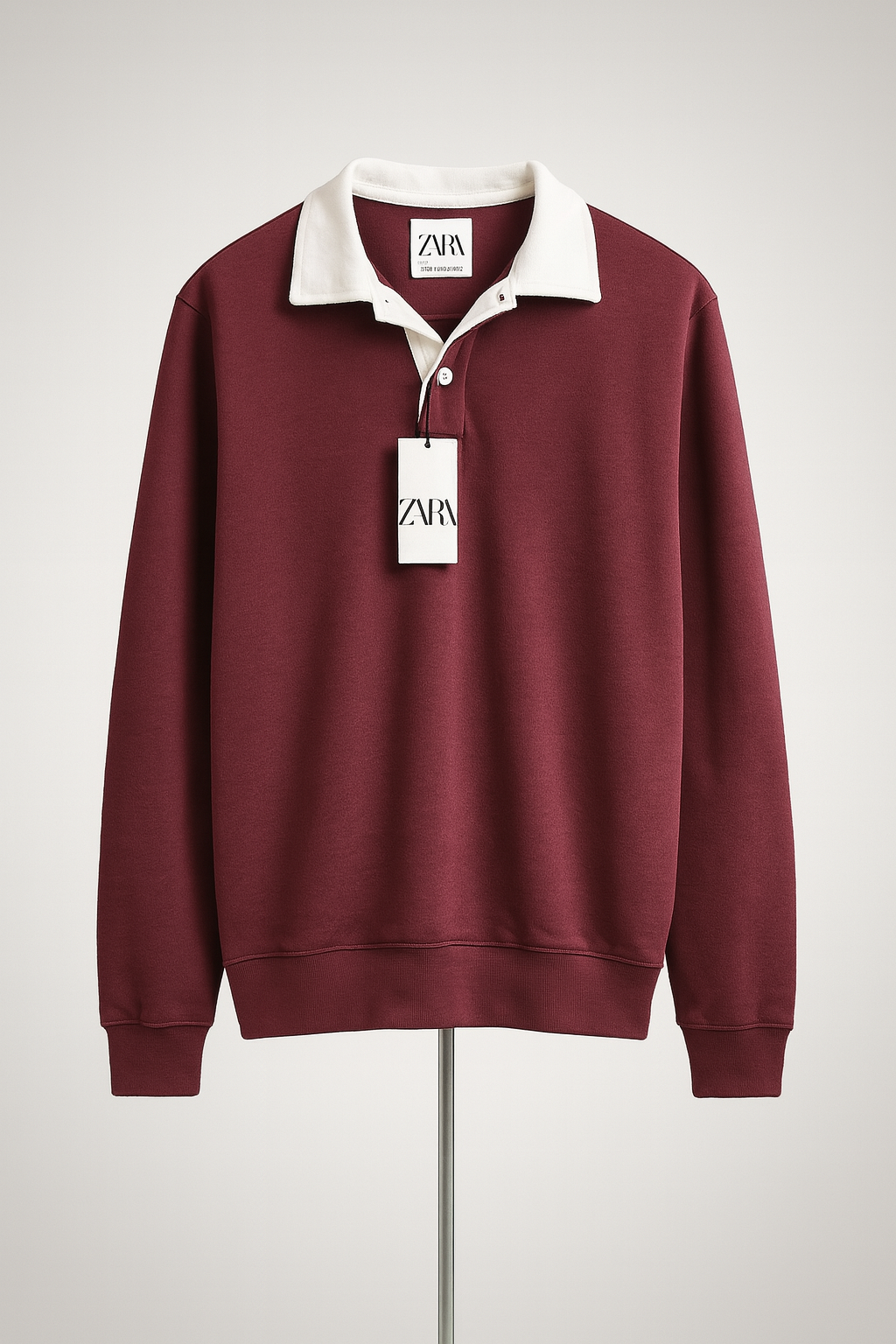 ZARA Two-tone Sweatshirt