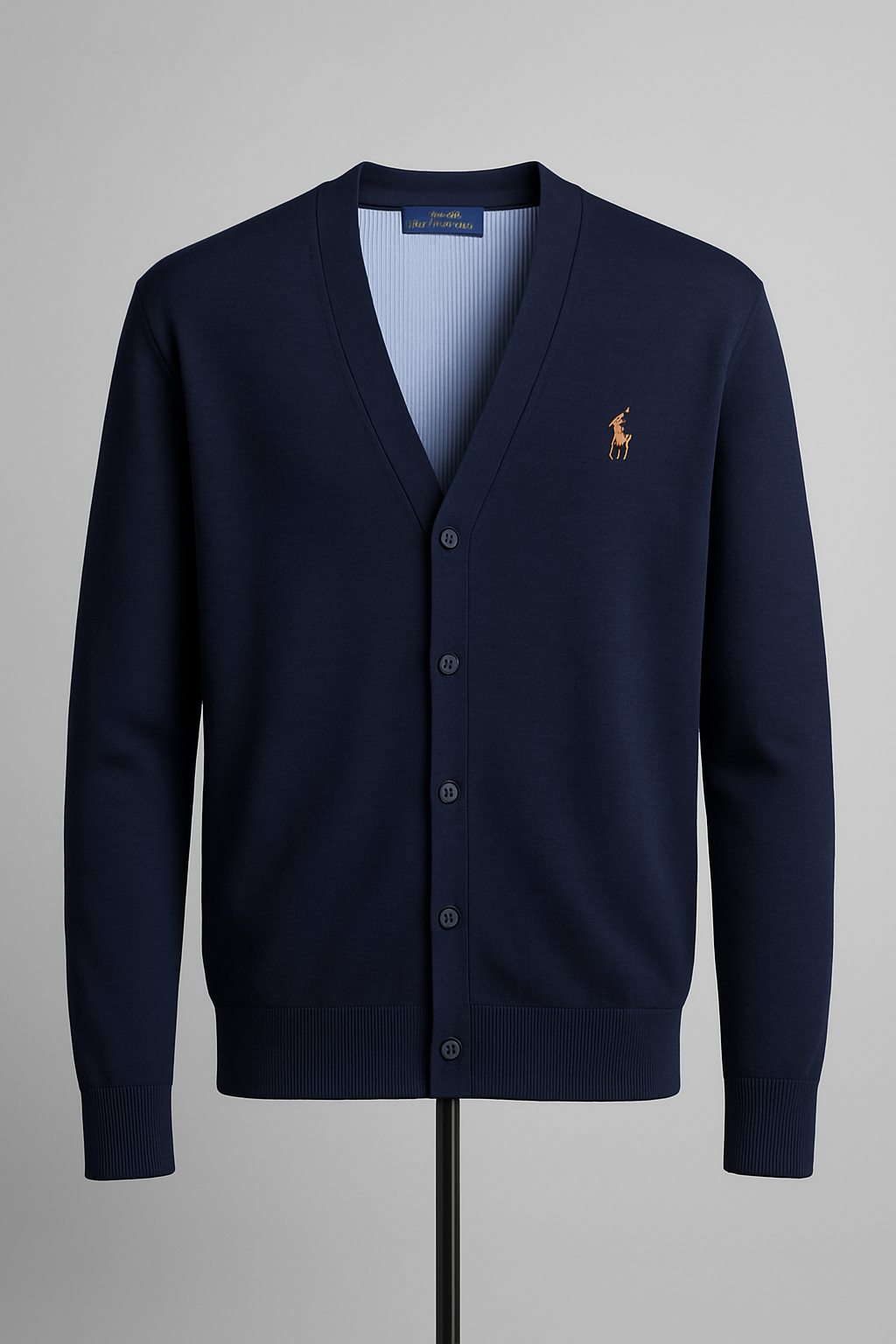 Polo Button-up Cardigan