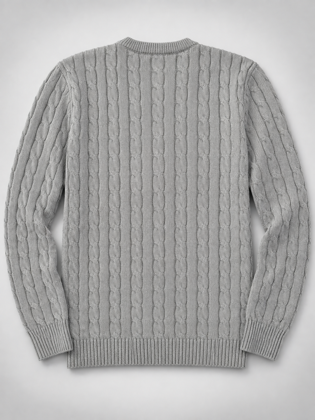 Knitted Round-Neck Sweater