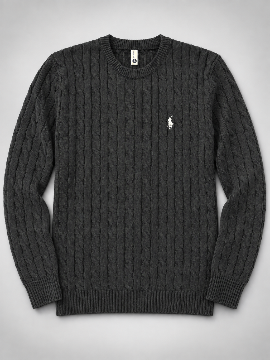 Knitted Round-Neck Sweater
