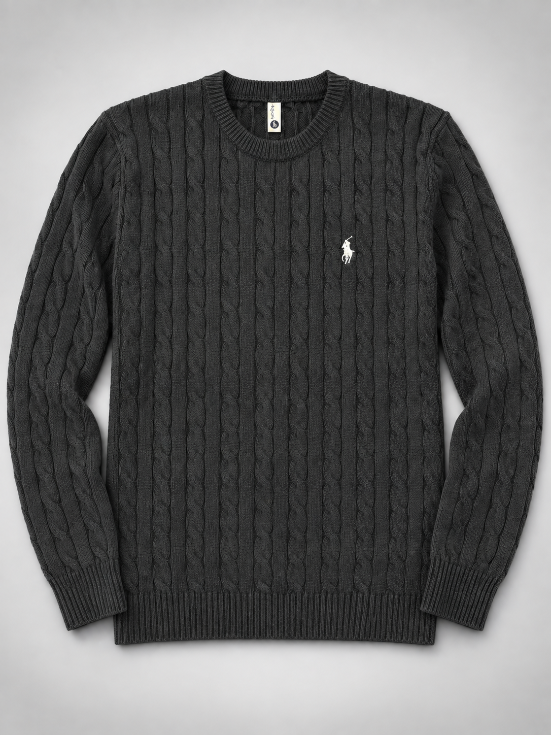 Knitted Round-Neck Sweater