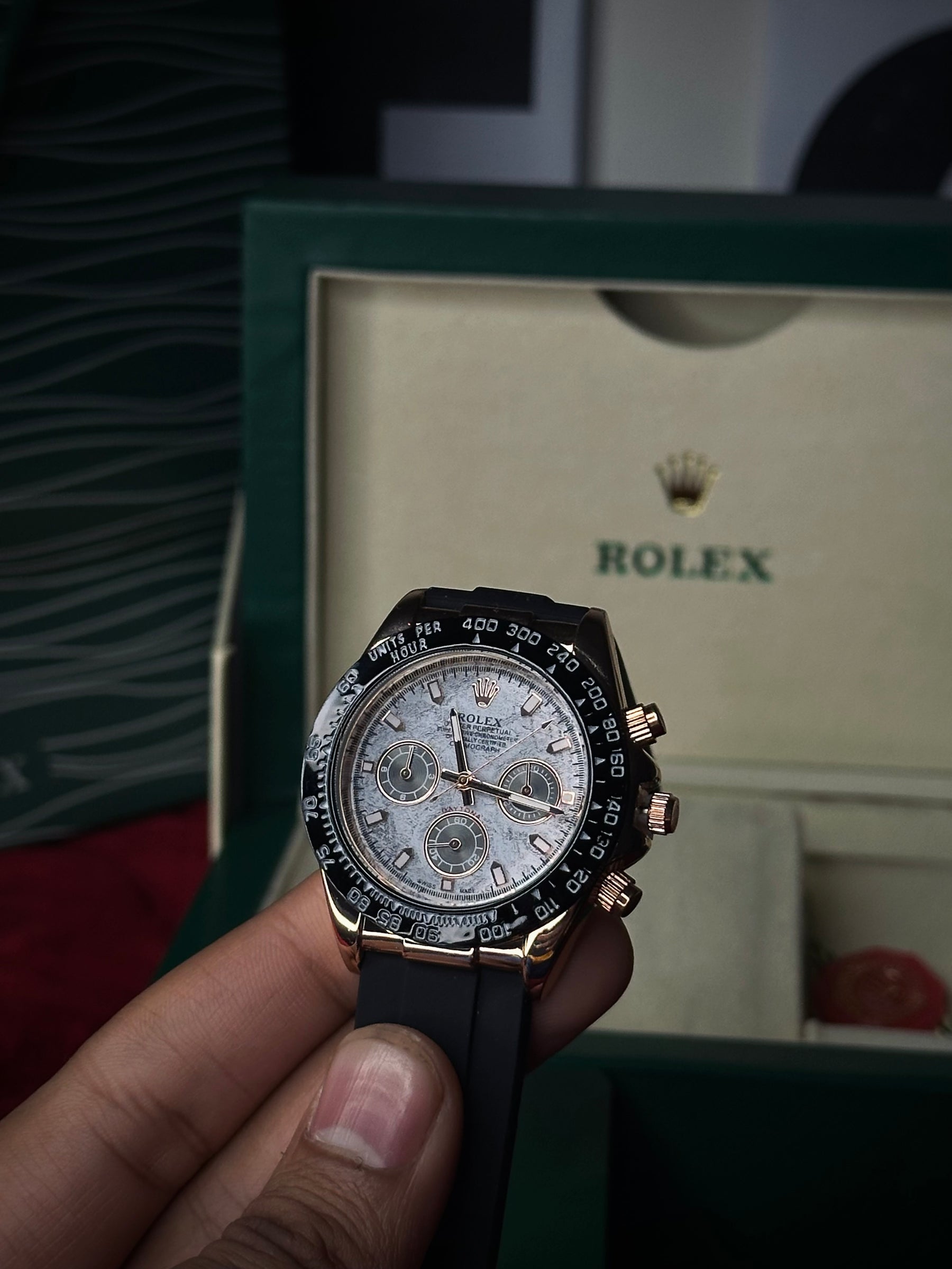 Rolex Daytona Master (All-working Chronographs + luminous dial)