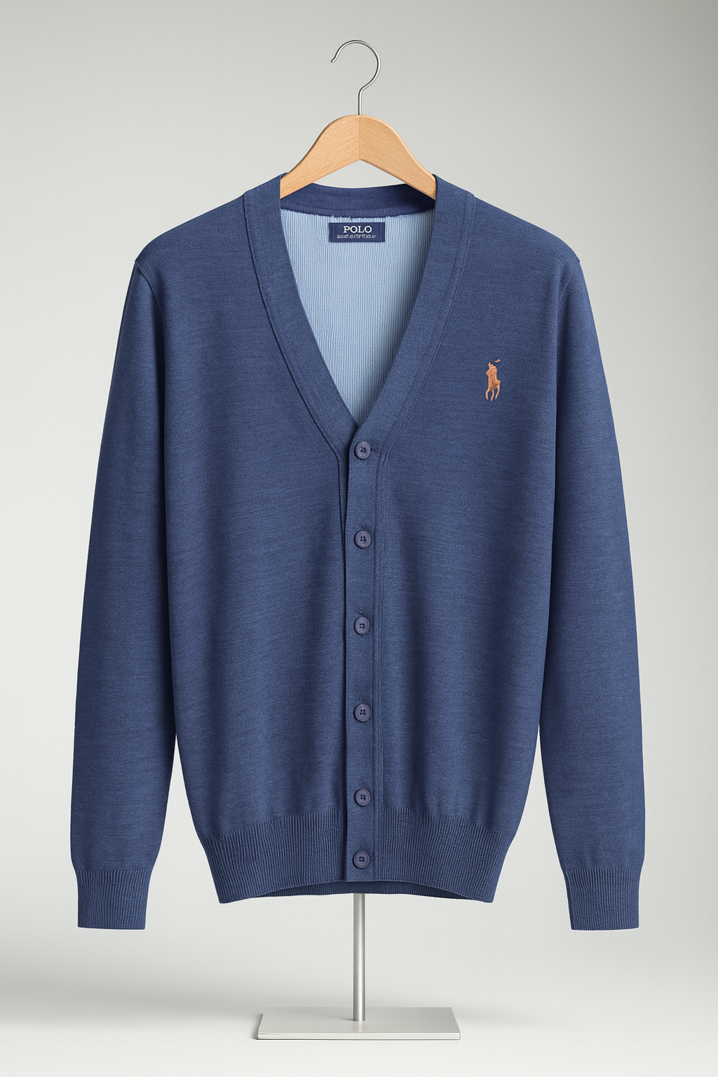 Polo Button-up Cardigan