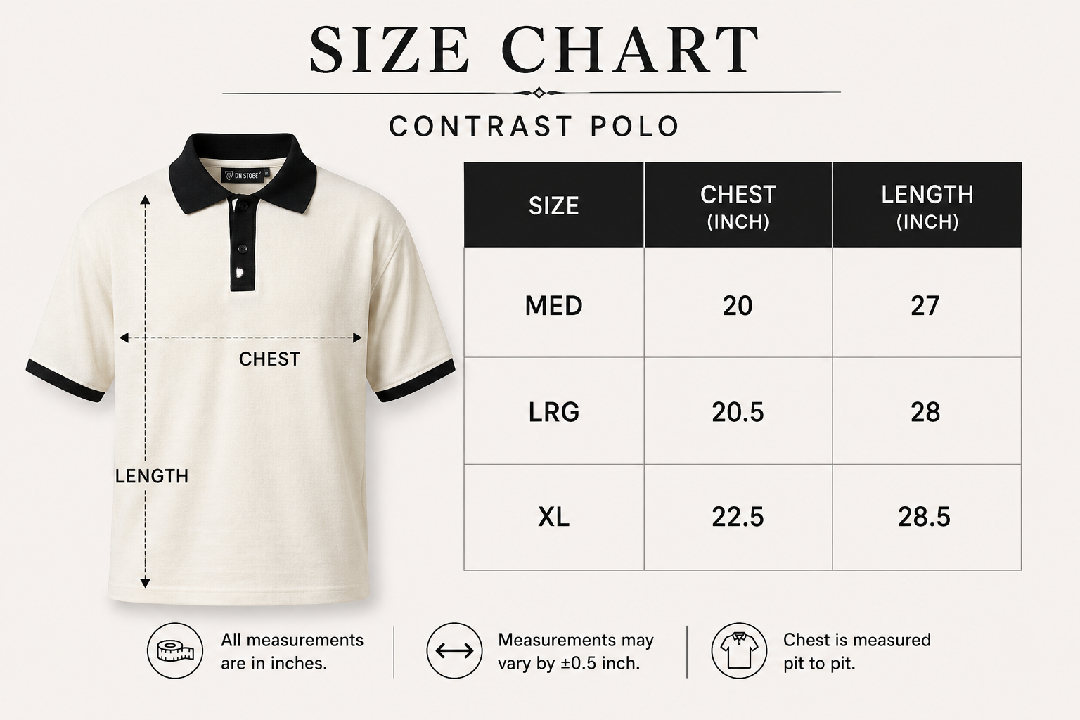 Contrast Polo