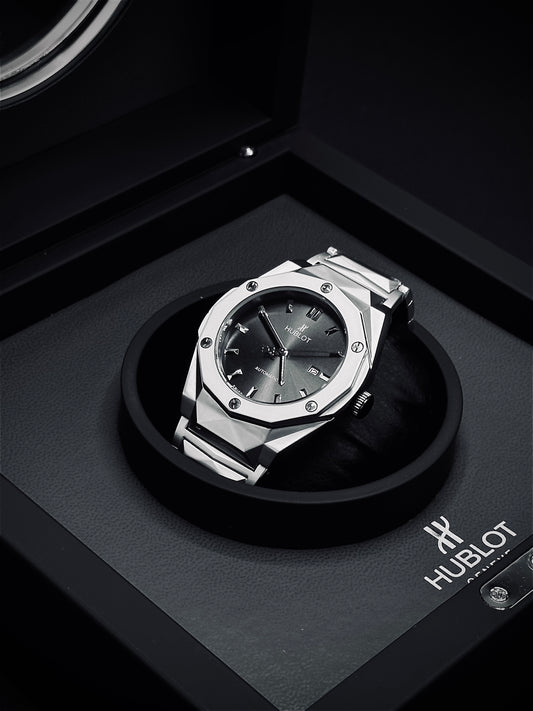 Hublot Cut Rotating Back (Swiss like)