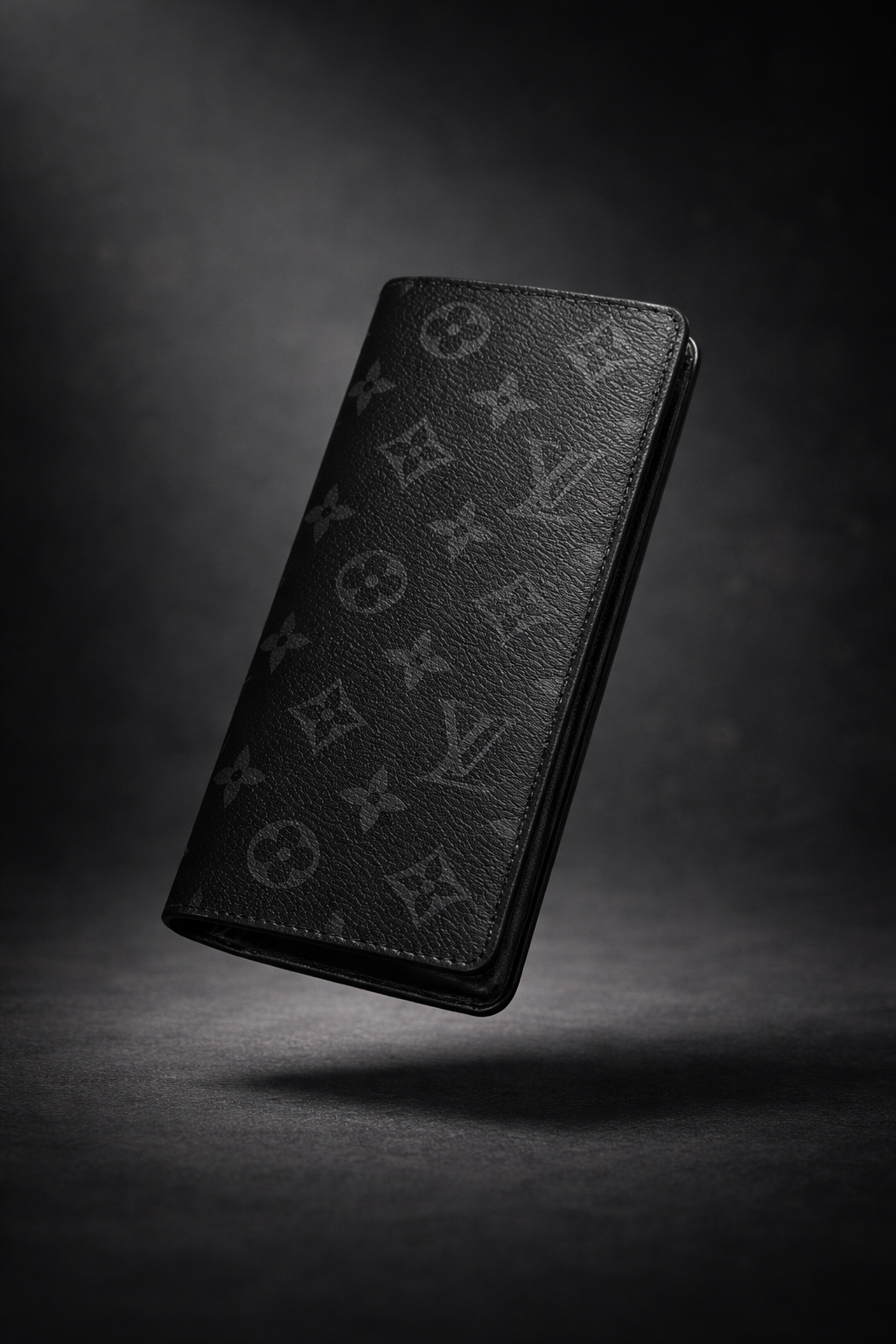 LV Leather Long Wallet