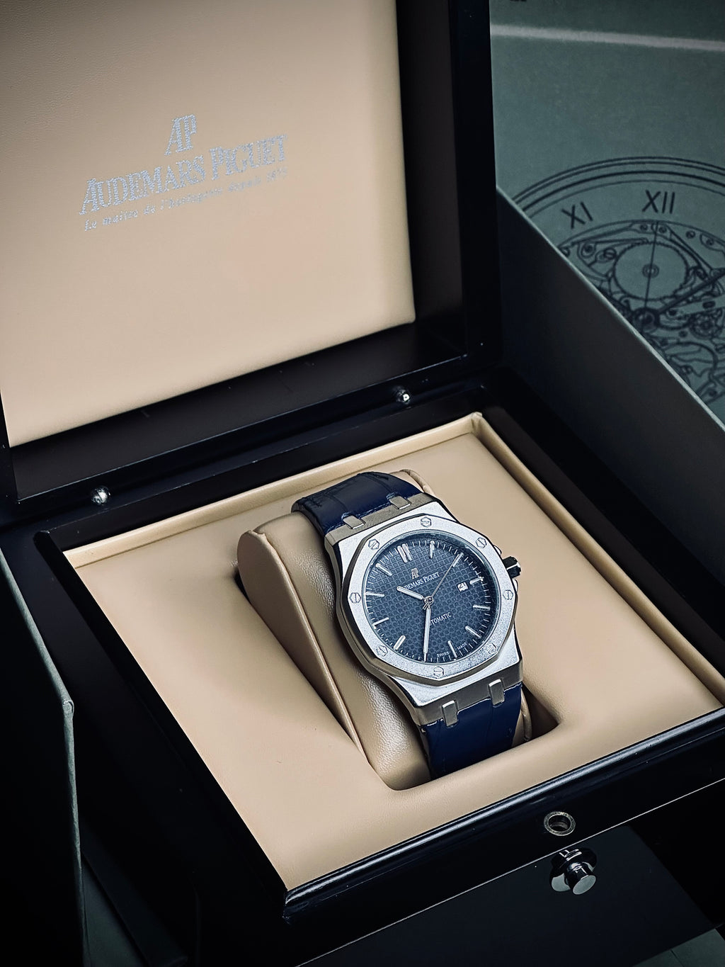 AP Leather Strap (Swiss like movement)