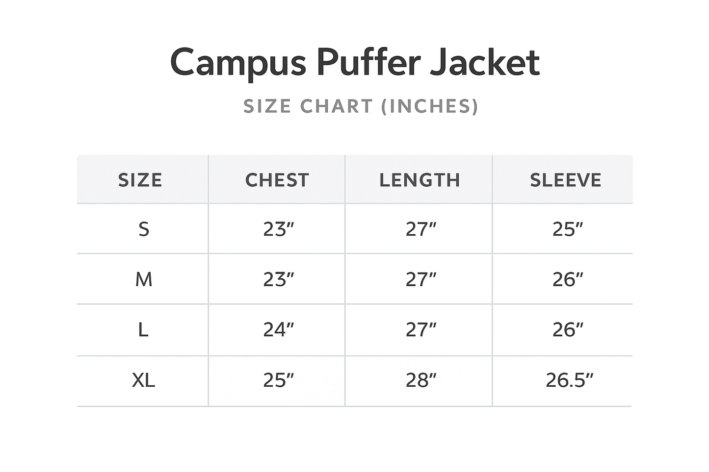 Campus Puffer Jacket