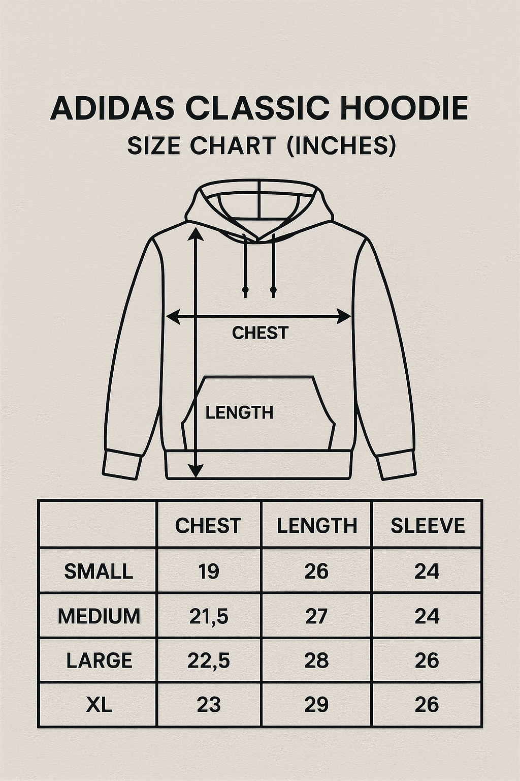 Adidas Classic Hoodie