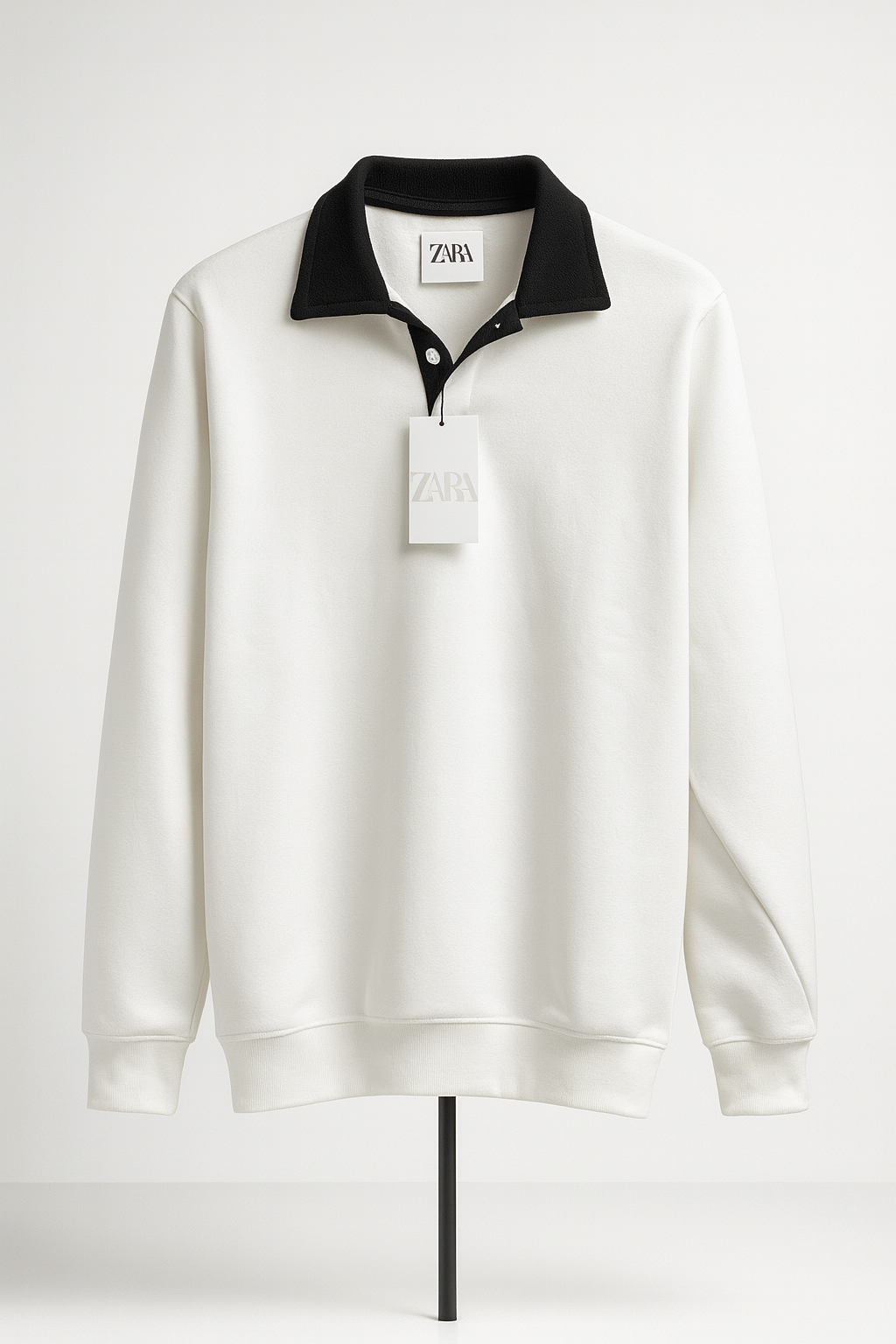 ZARA Two-tone Sweatshirt