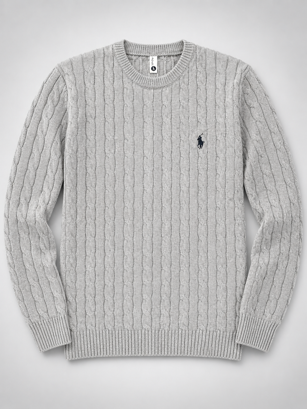 Knitted Round-Neck Sweater