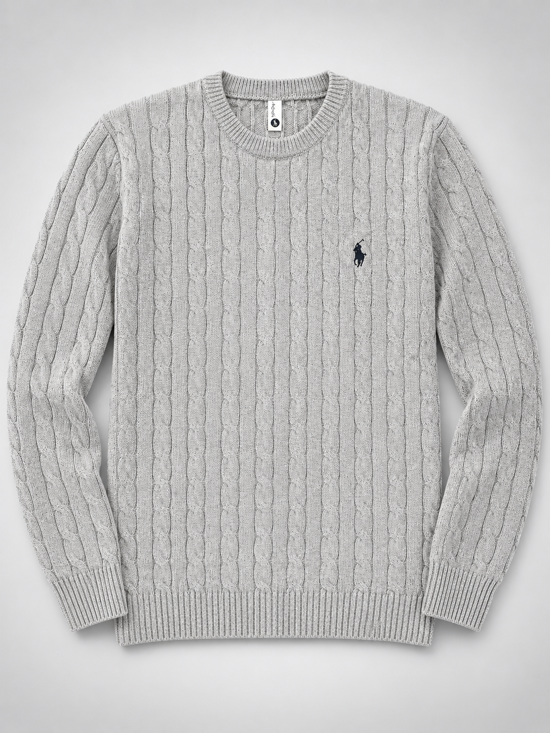Knitted Round-Neck Sweater