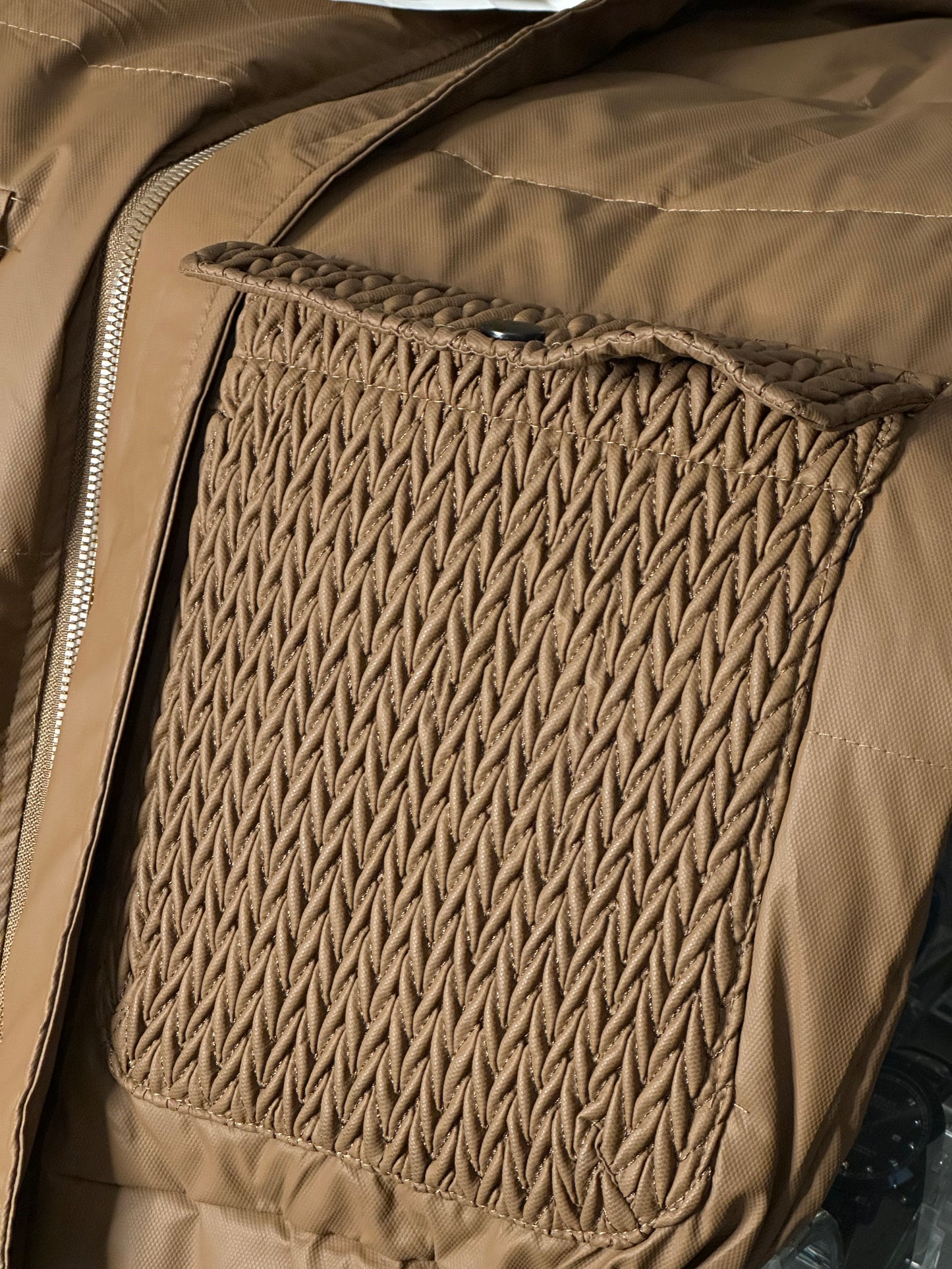 Brown Winter Bomber Jacket