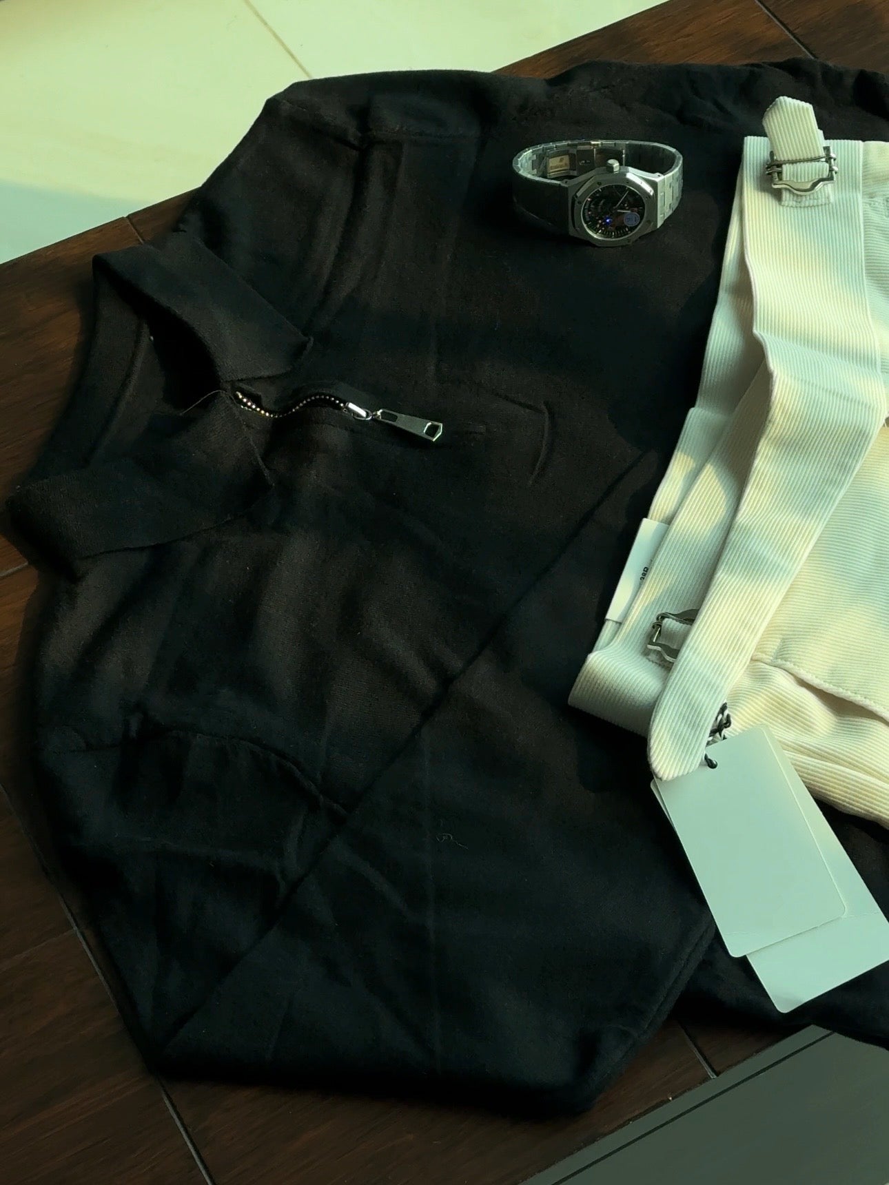 Jacquard Summer Knit Polo