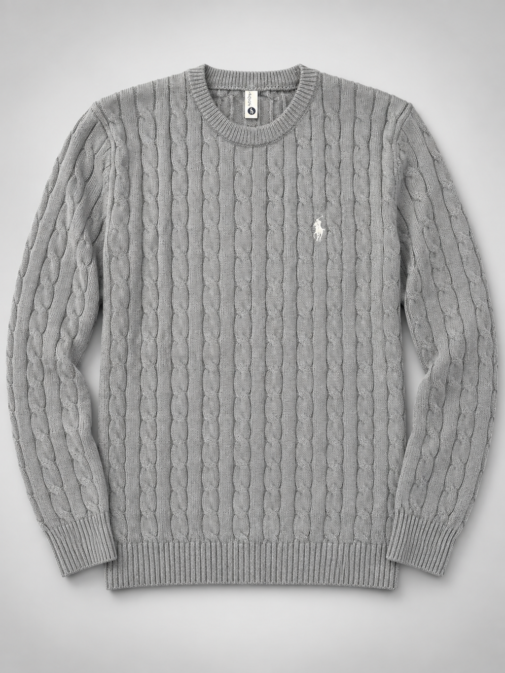 Knitted Round-Neck Sweater