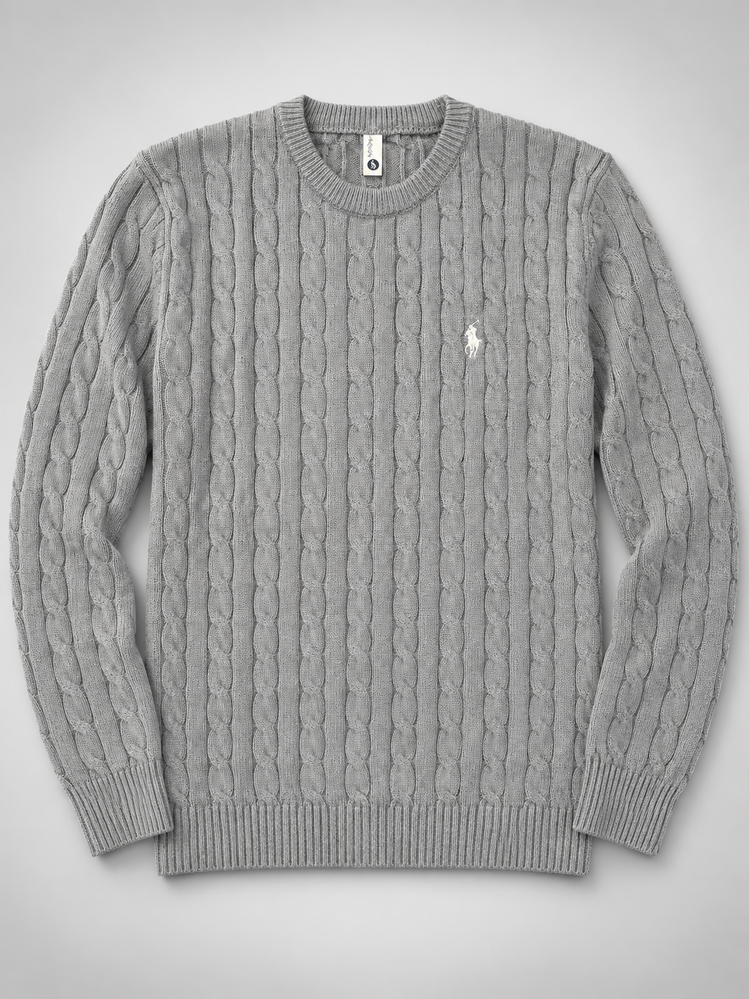 Knitted Round-Neck Sweater