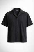 Knit Button-Up Shirt