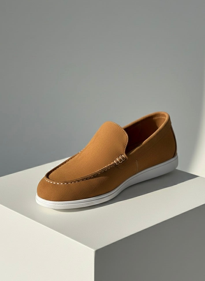 Suede Loafers