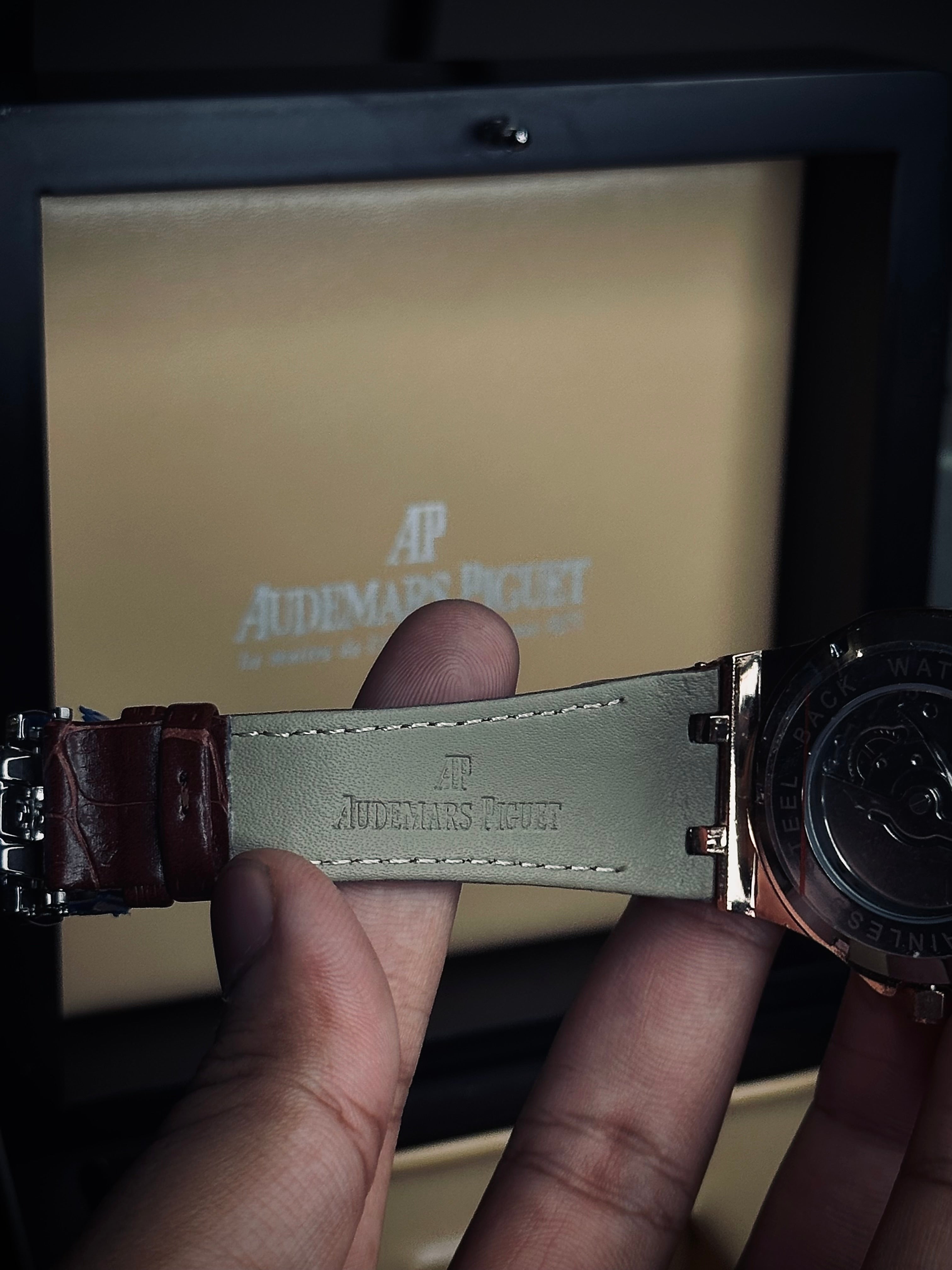 AP Leather Strap (Swiss like movement)