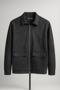 DN suede classic shacket