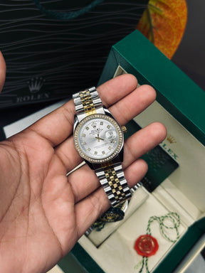 Rolex Date-Just Iced-tone (women)