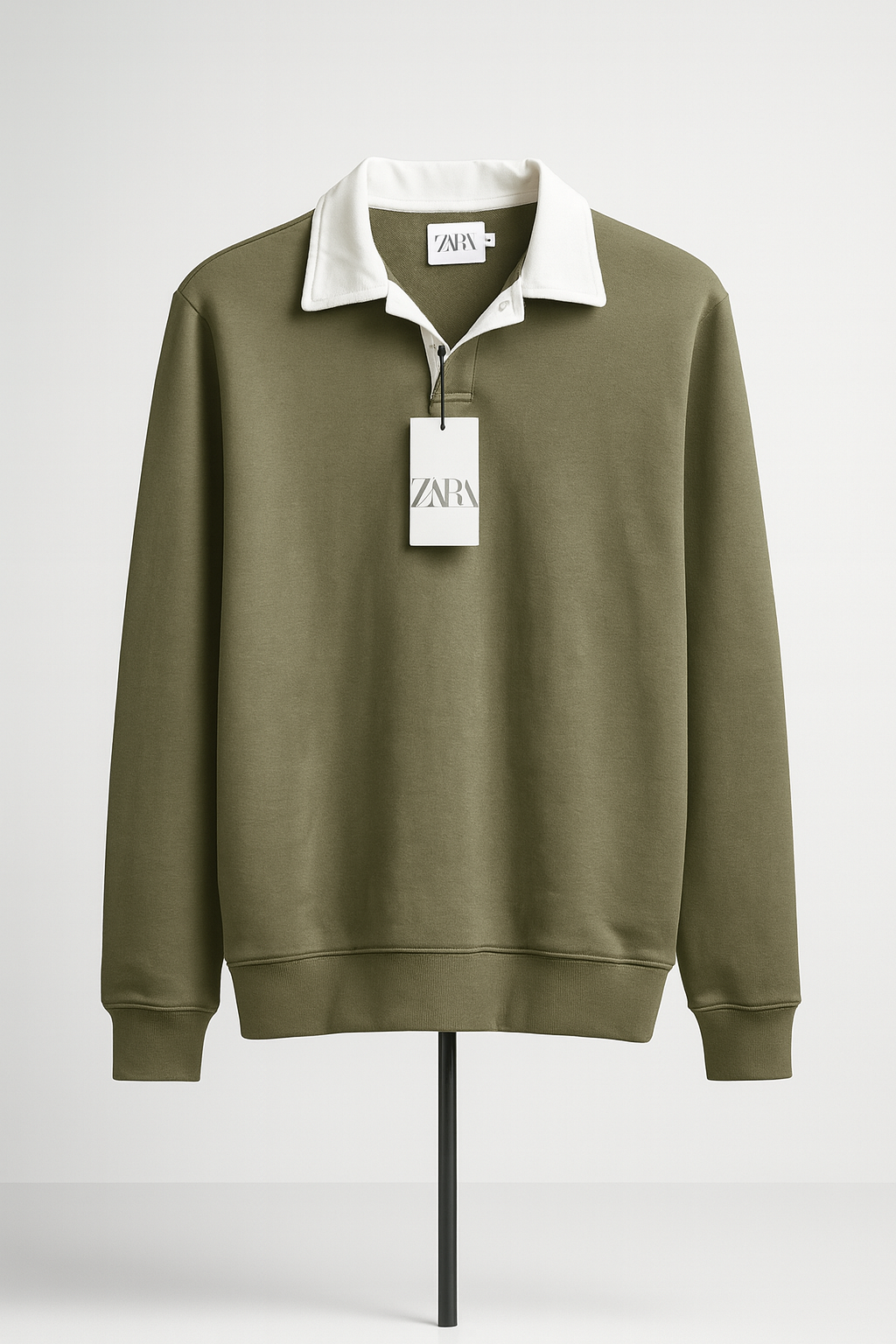 ZARA Two-tone Sweatshirt