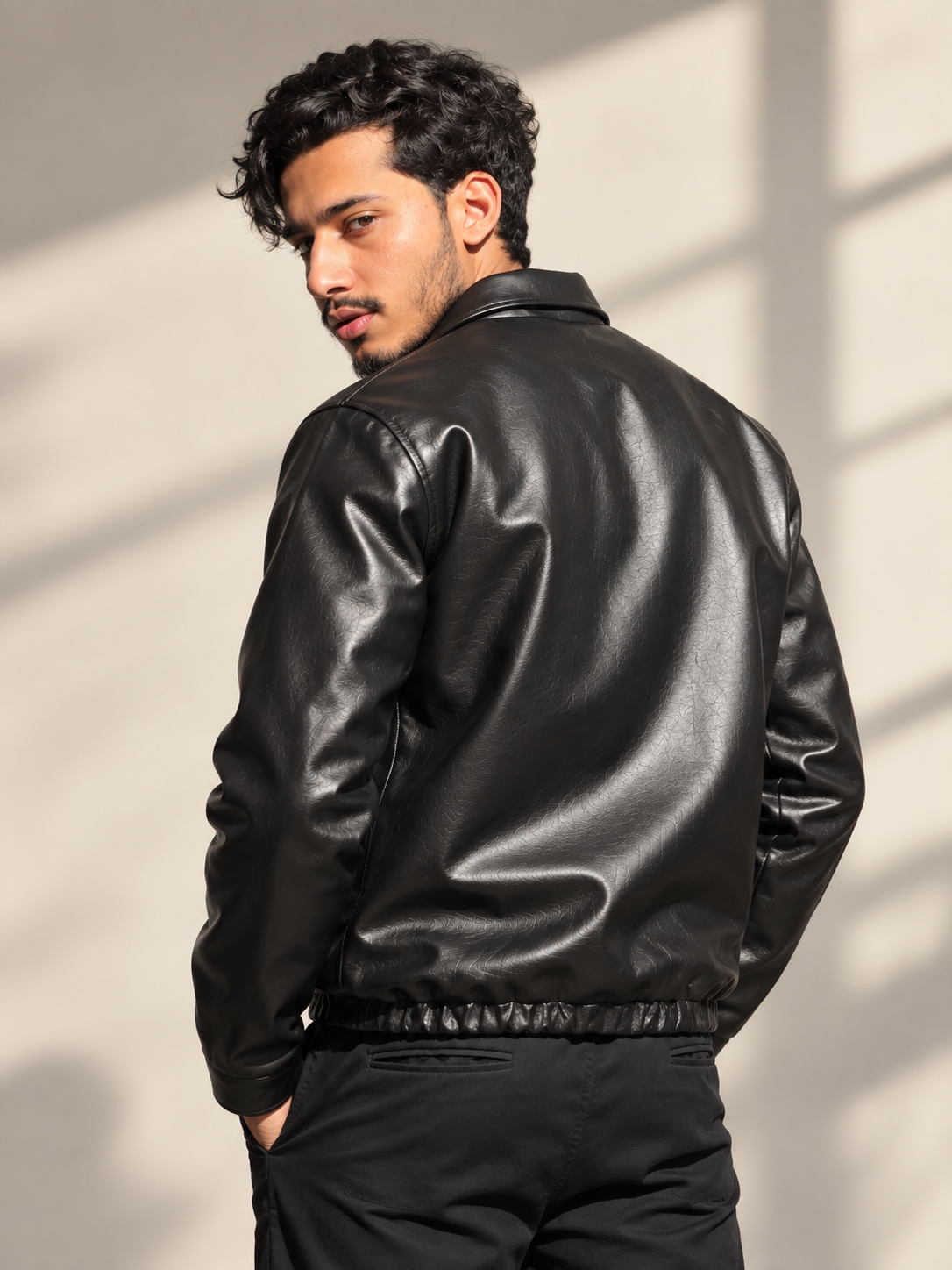 DN Blouson Leather Jacket