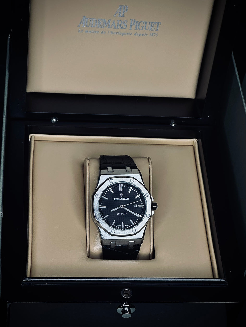 AP Leather Strap (Swiss like movement)