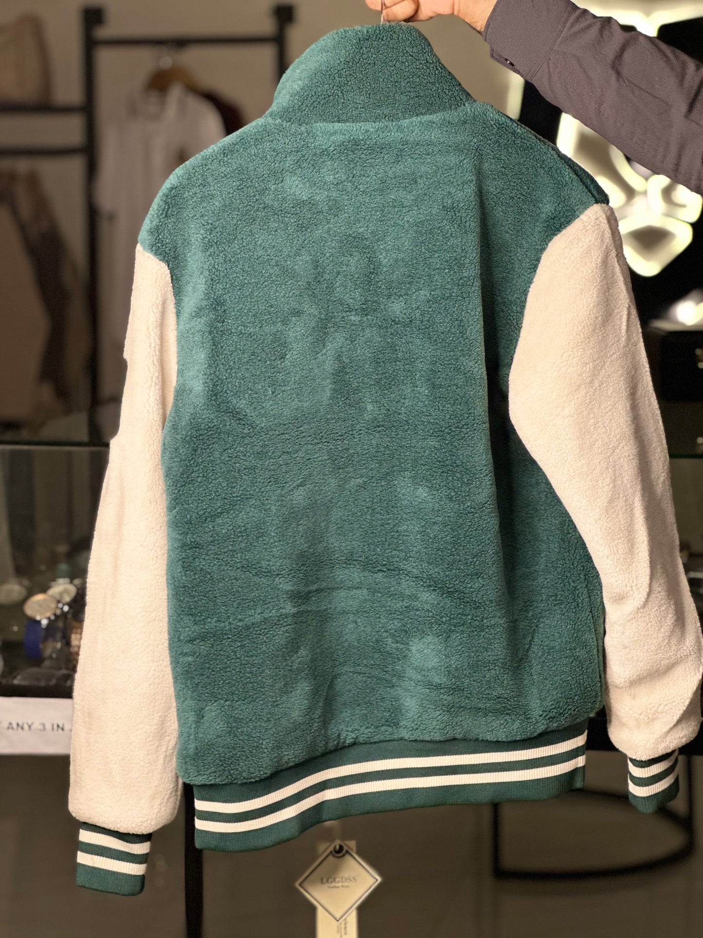 Almkay Varsity Wool Jacket