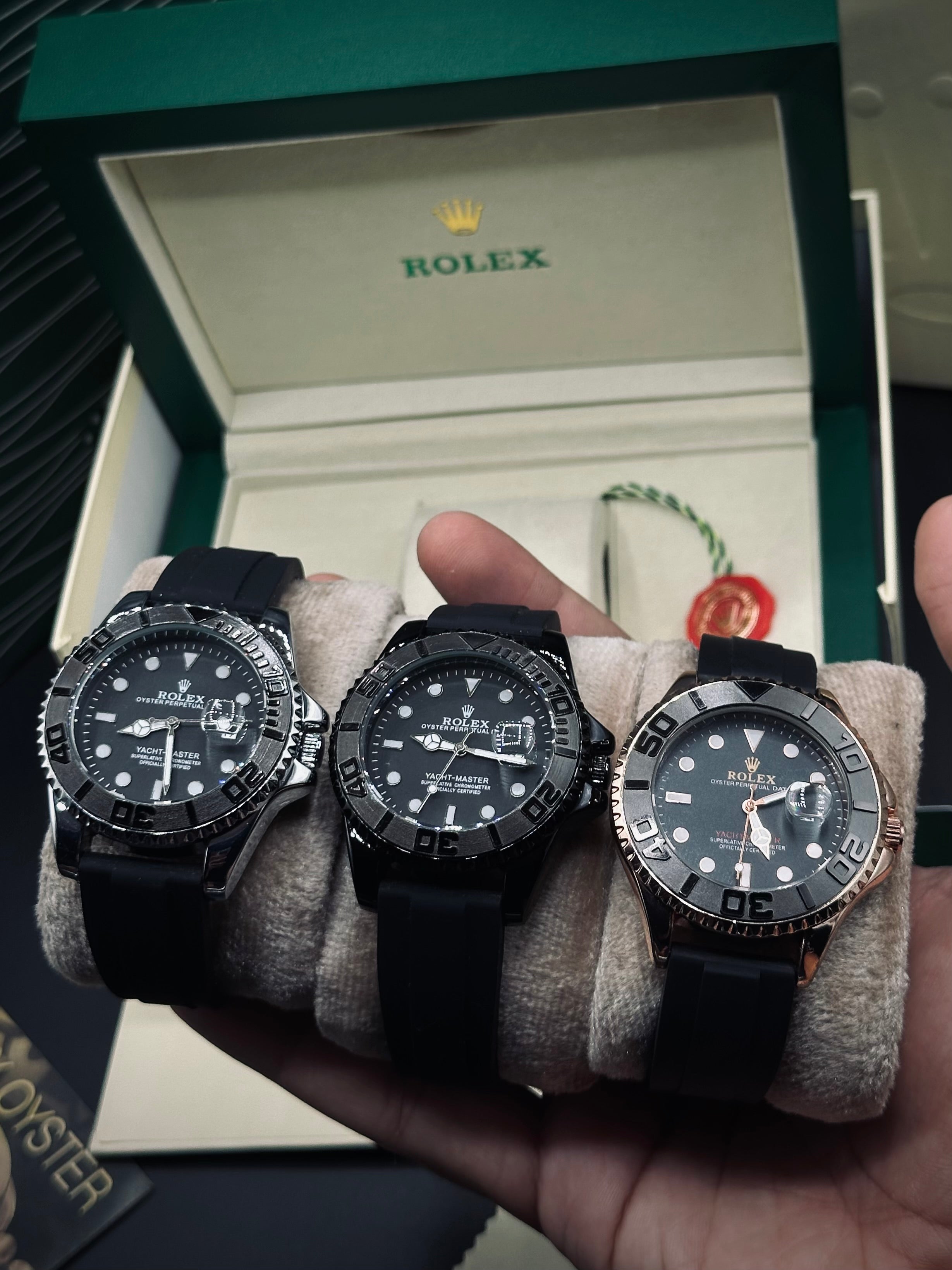 Rolex Yatch Master (silicone straps)