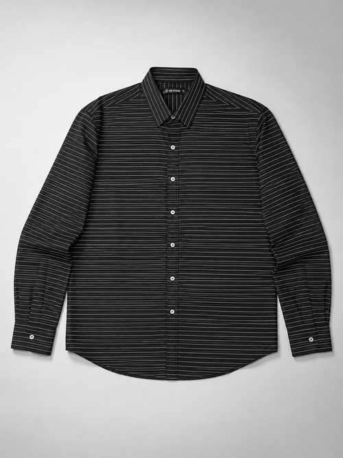 Black Stripped Shirt