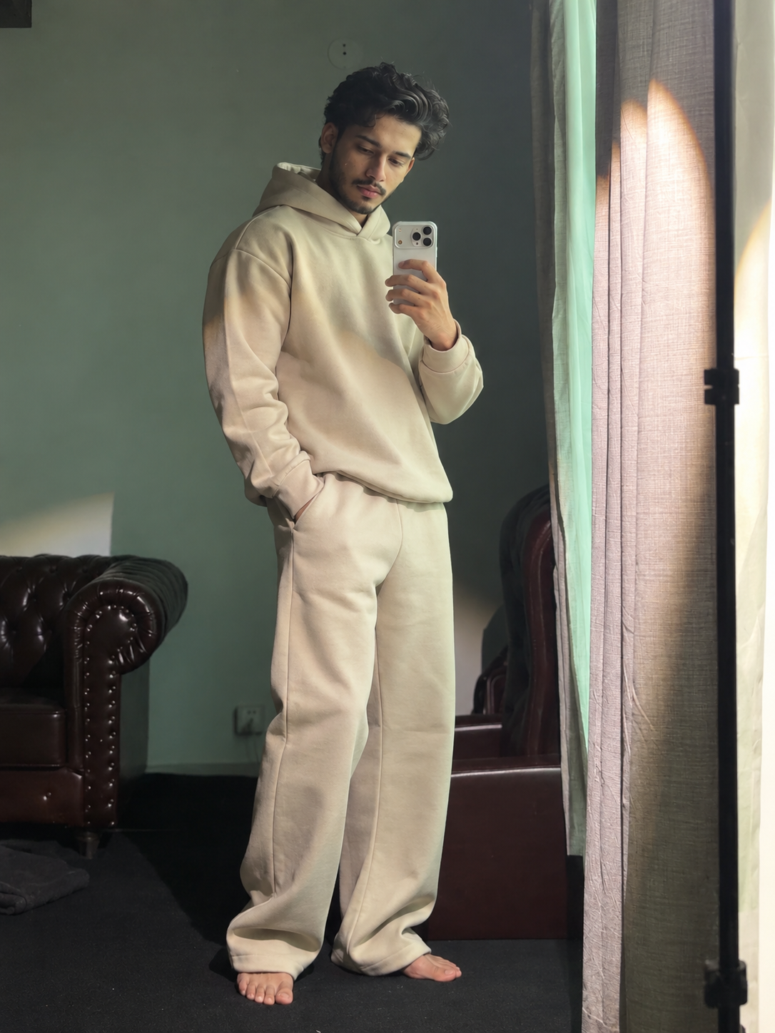 Basic hoodie Co-ord set
