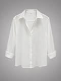 Linen Button-Up Shirt