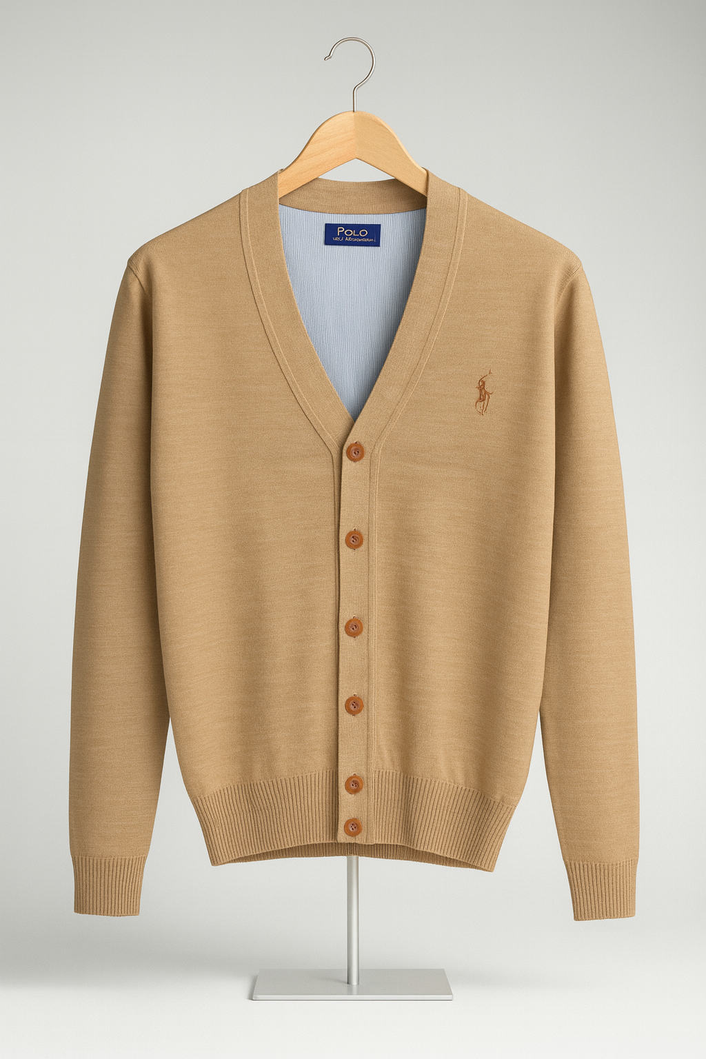 Polo Button-up Cardigan