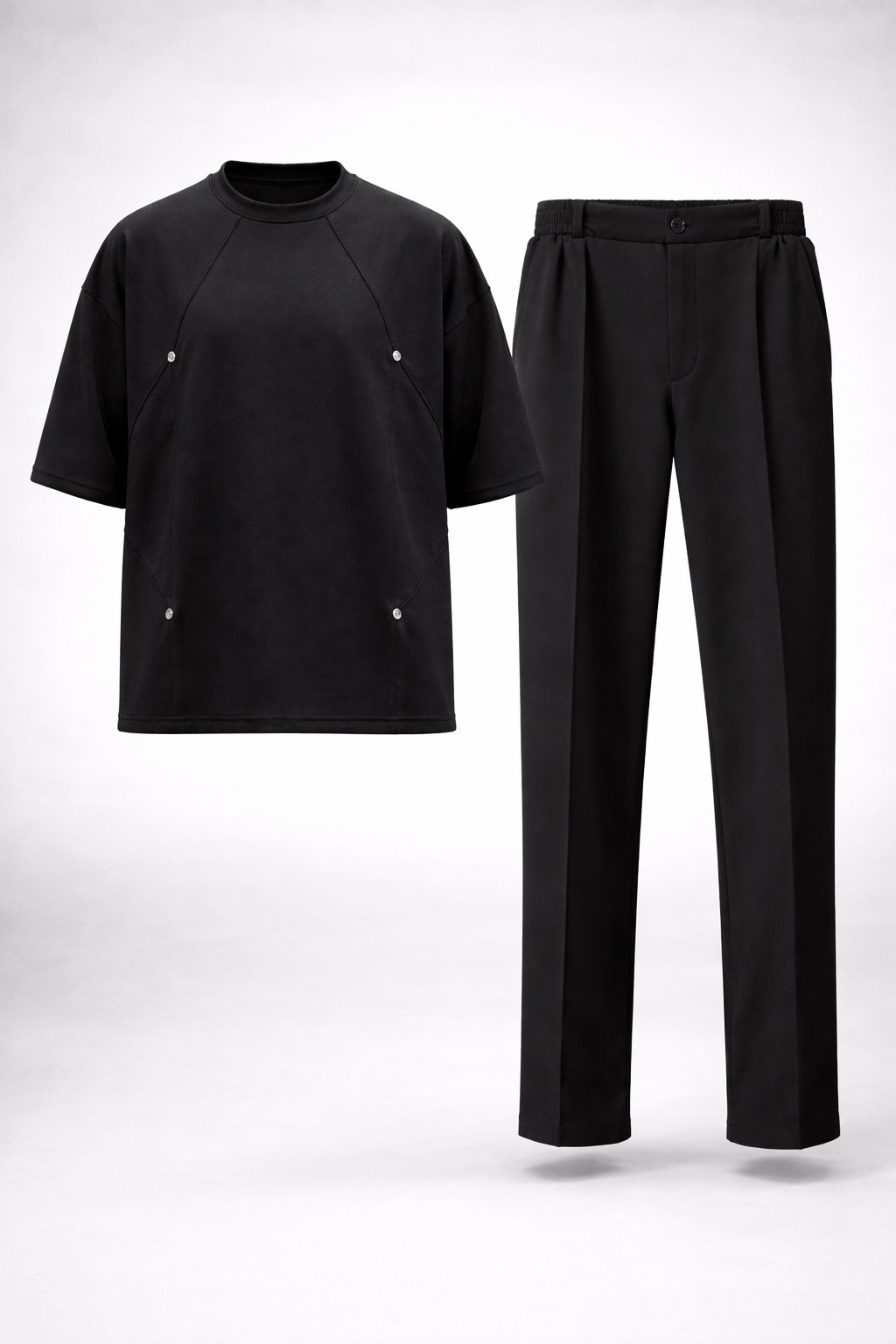 DN Baggy Tracksuit (Box-Fit Baggy Shirt + Korean Pants)