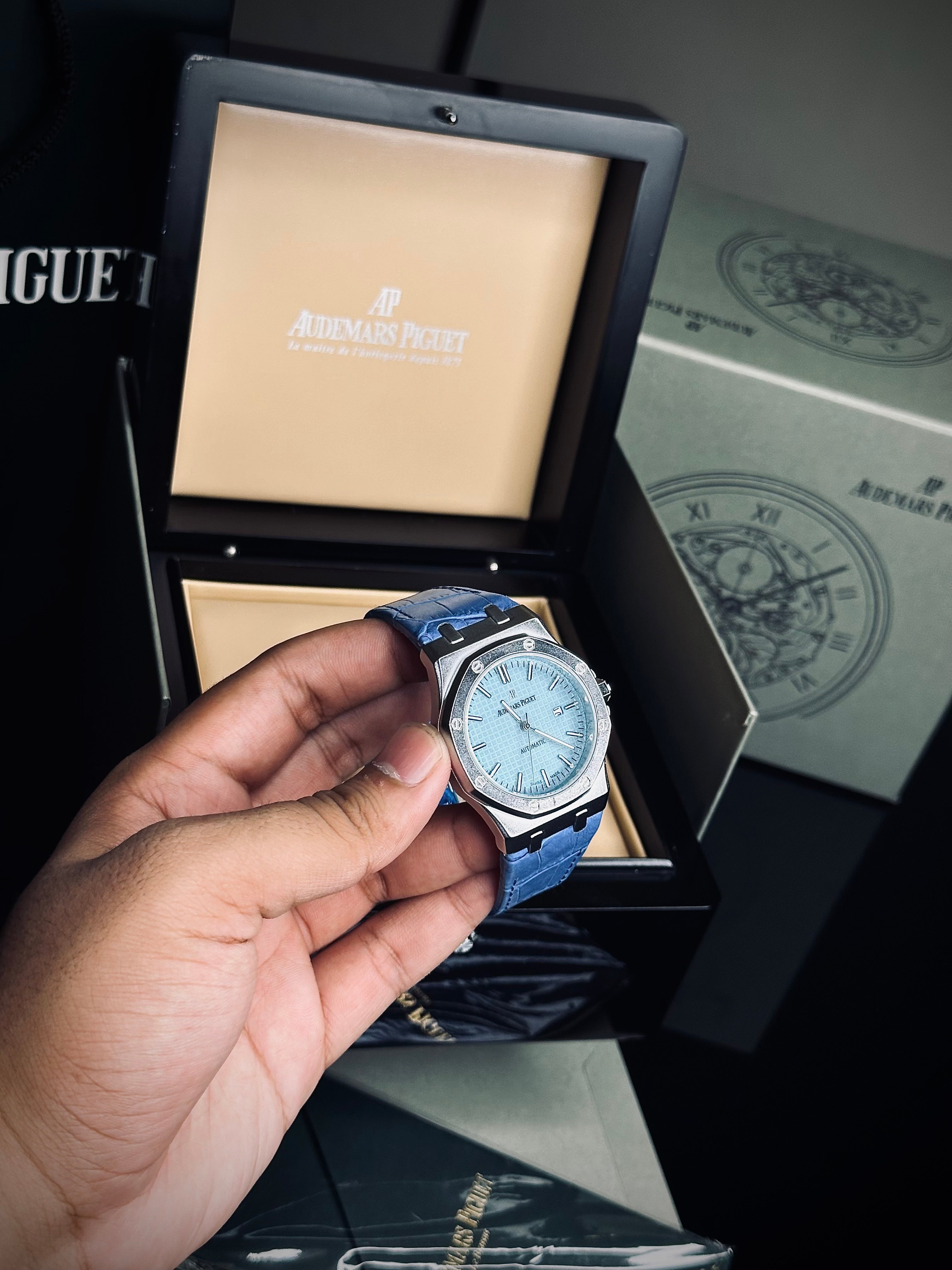 AP Leather Strap (Swiss like movement)