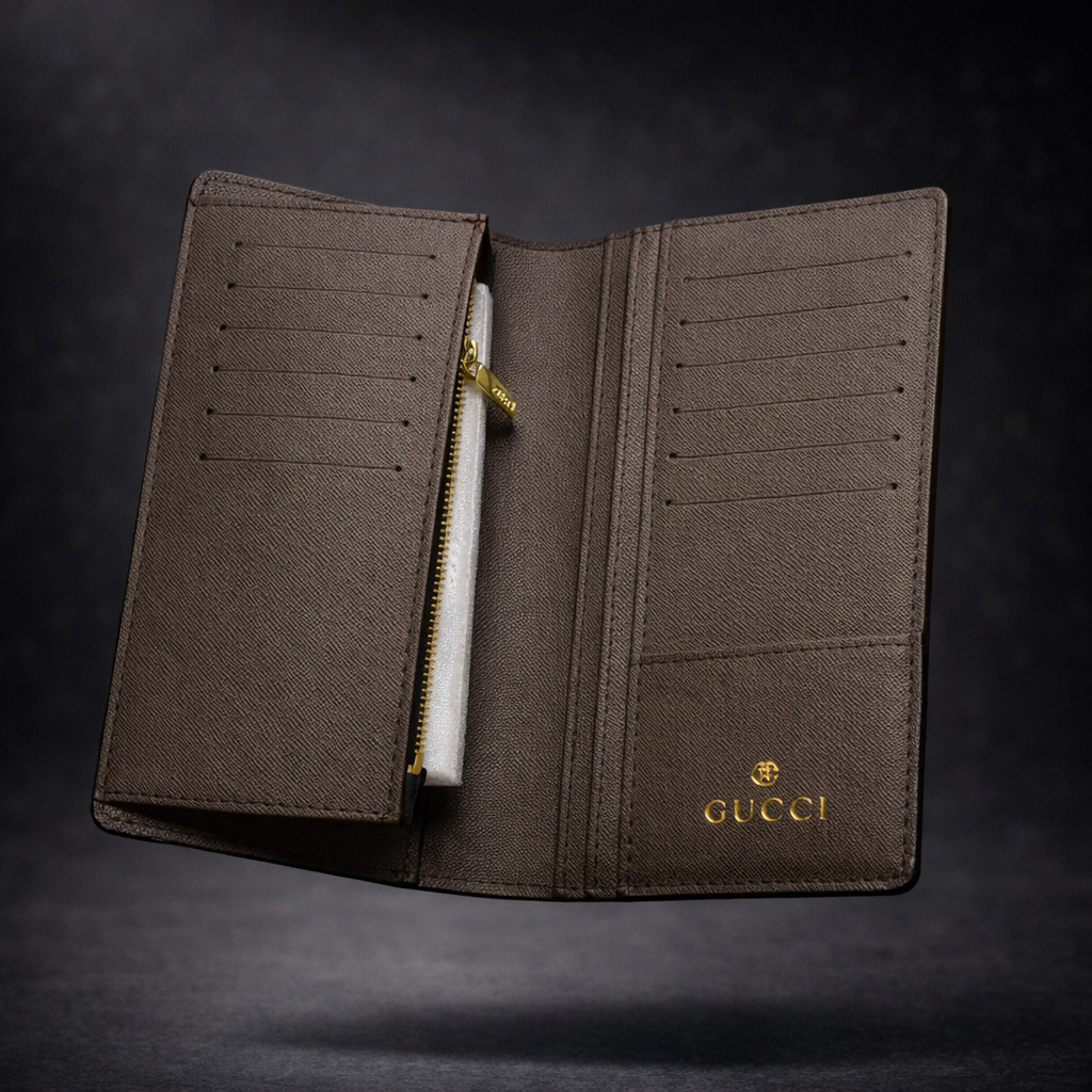 Gucci Leather Long Wallet