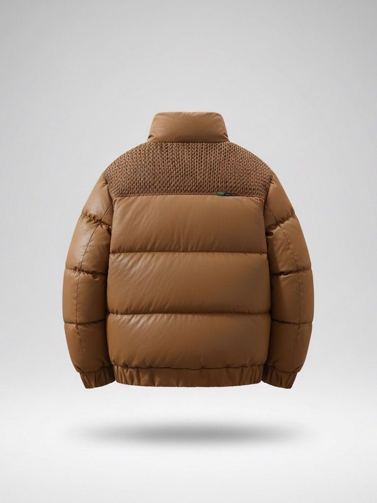Brown Winter Bomber Jacket
