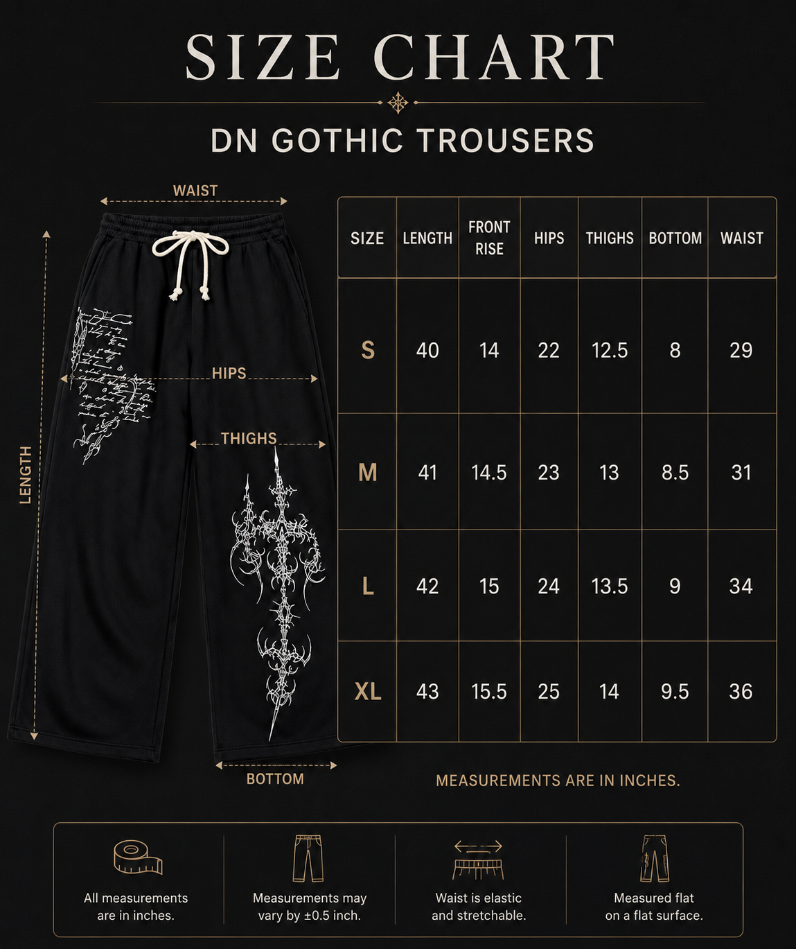 DN Gothic Trousers