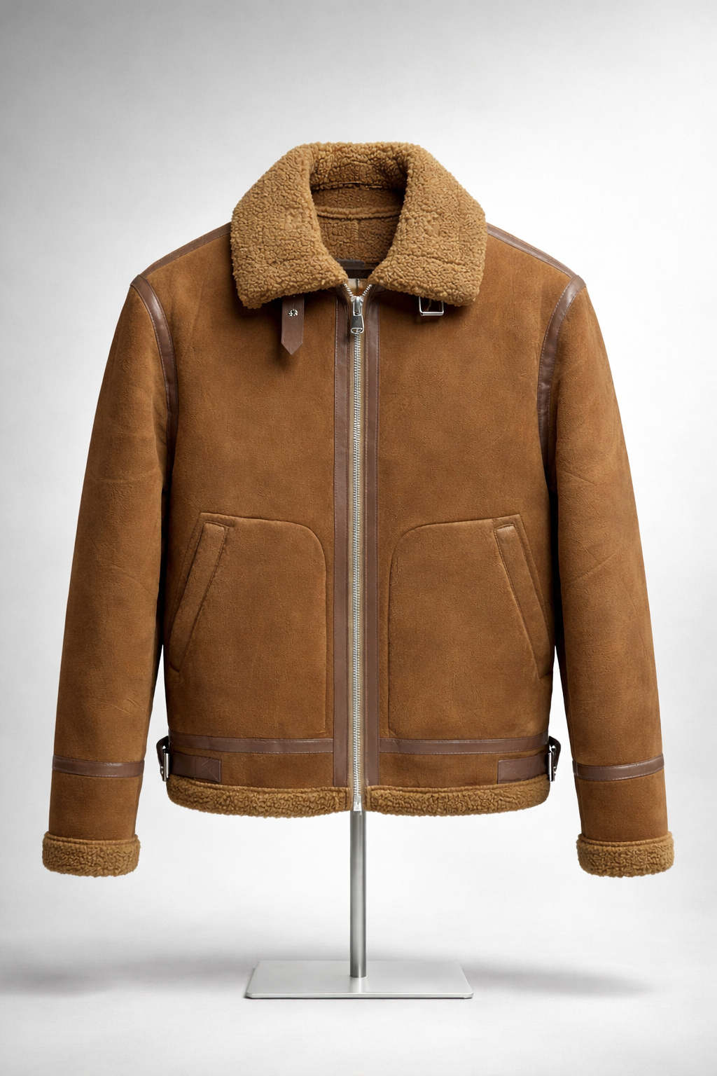 Classic Aviator Fur Jacket