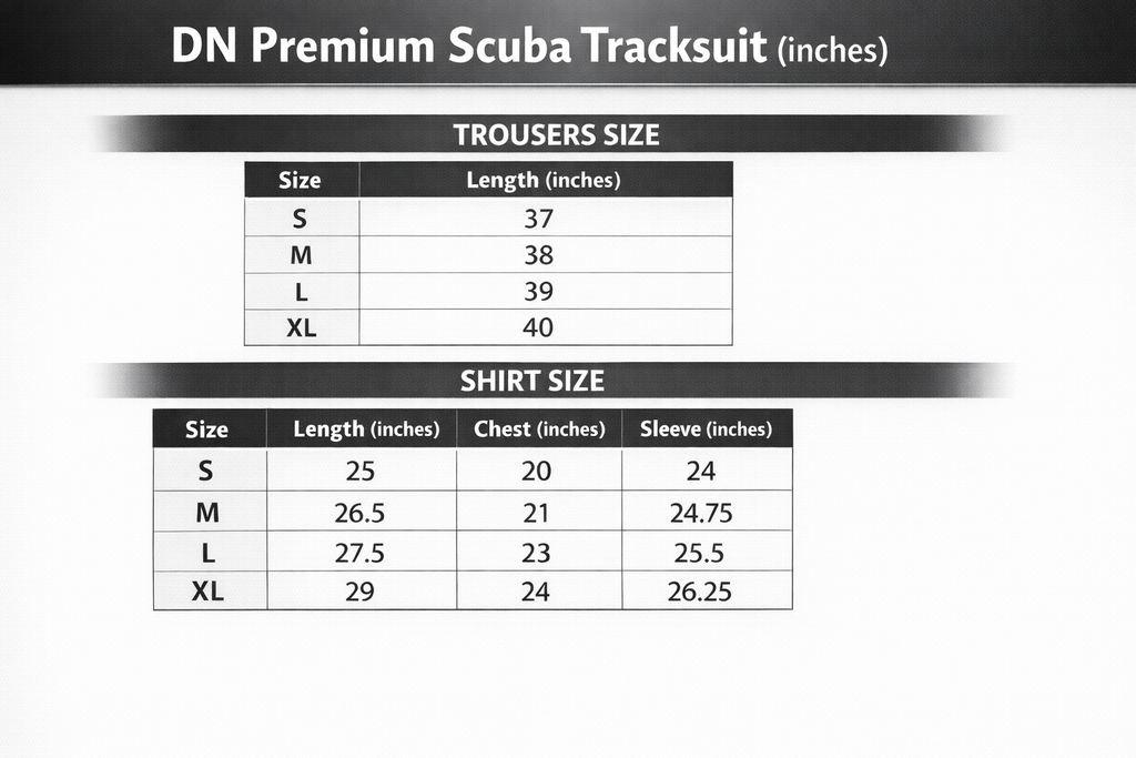 DN Premium Scuba Tracksuit