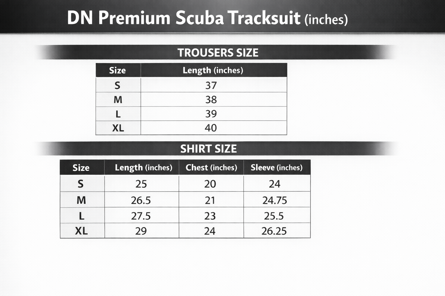 DN Premium Scuba Tracksuit